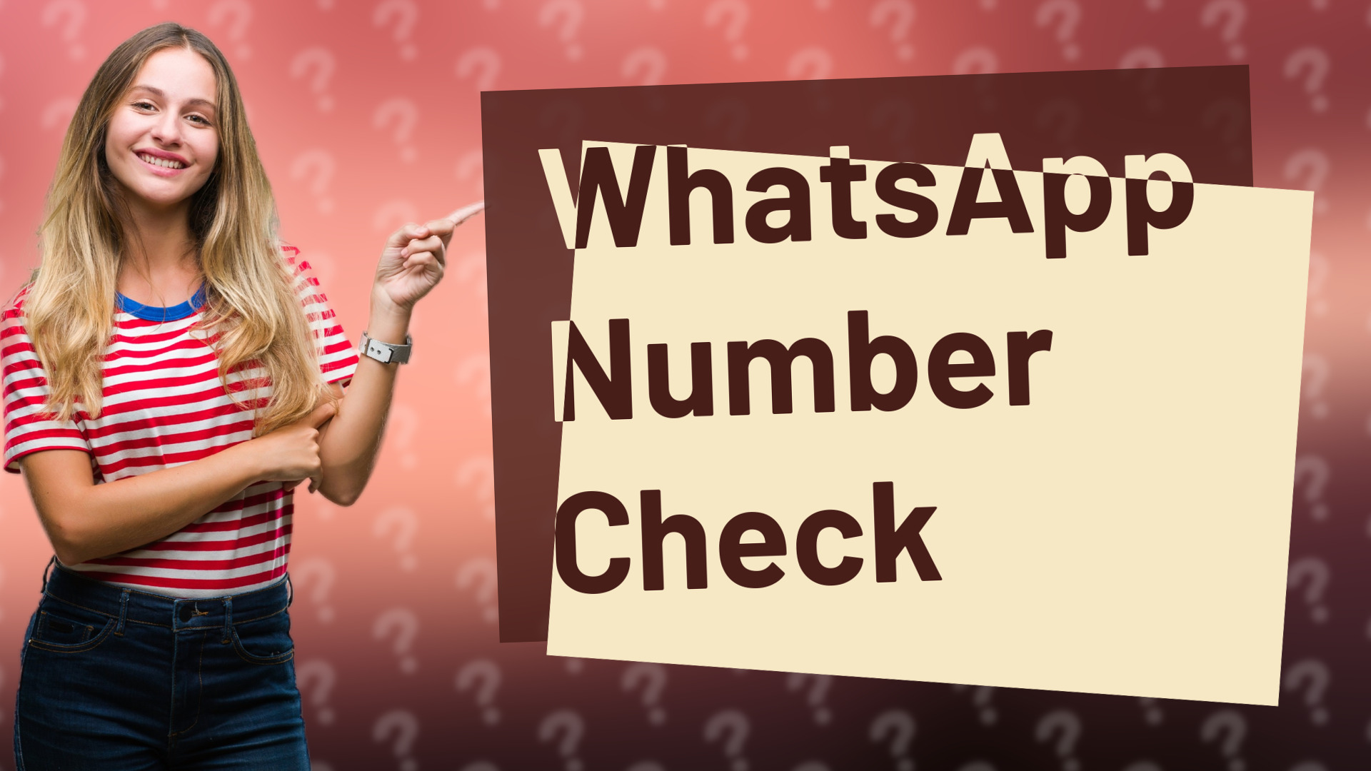 WhatsApp Number Check