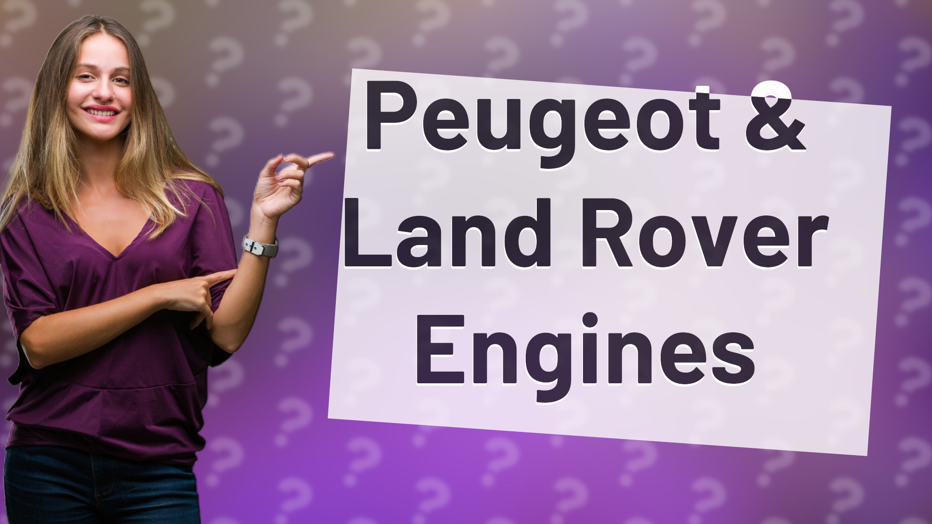Peugeot & Land Rover Engines