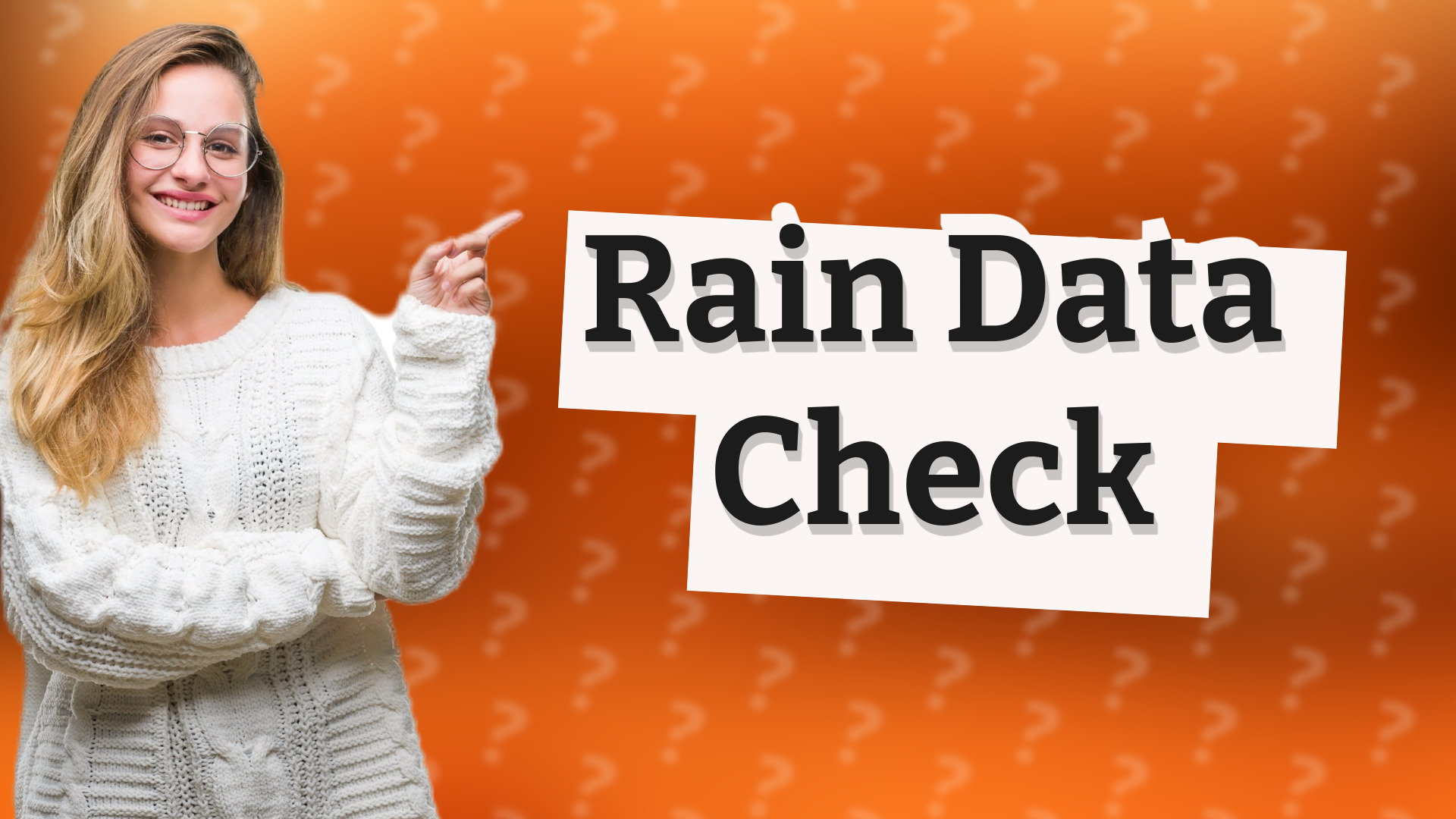 Rain Data Check
