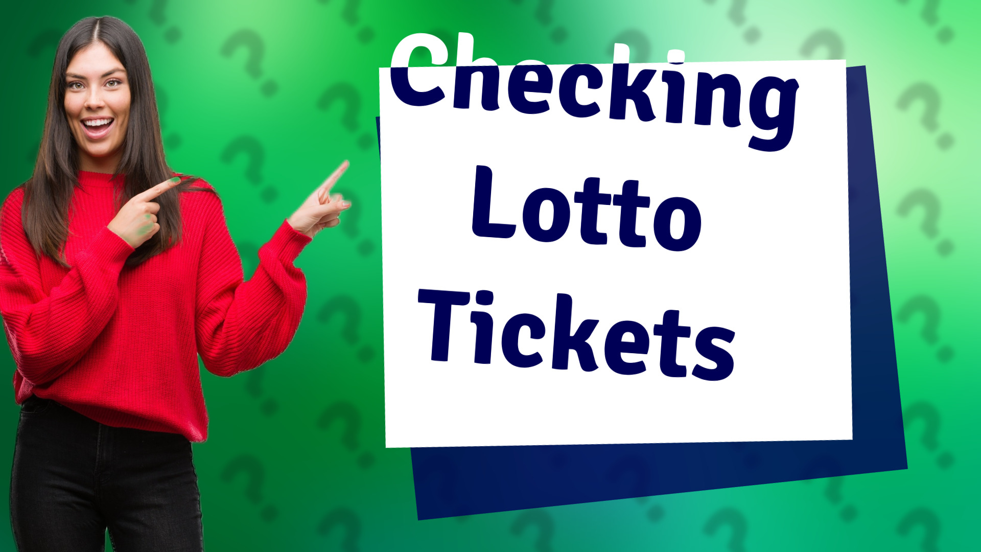 Checking Lotto Tickets