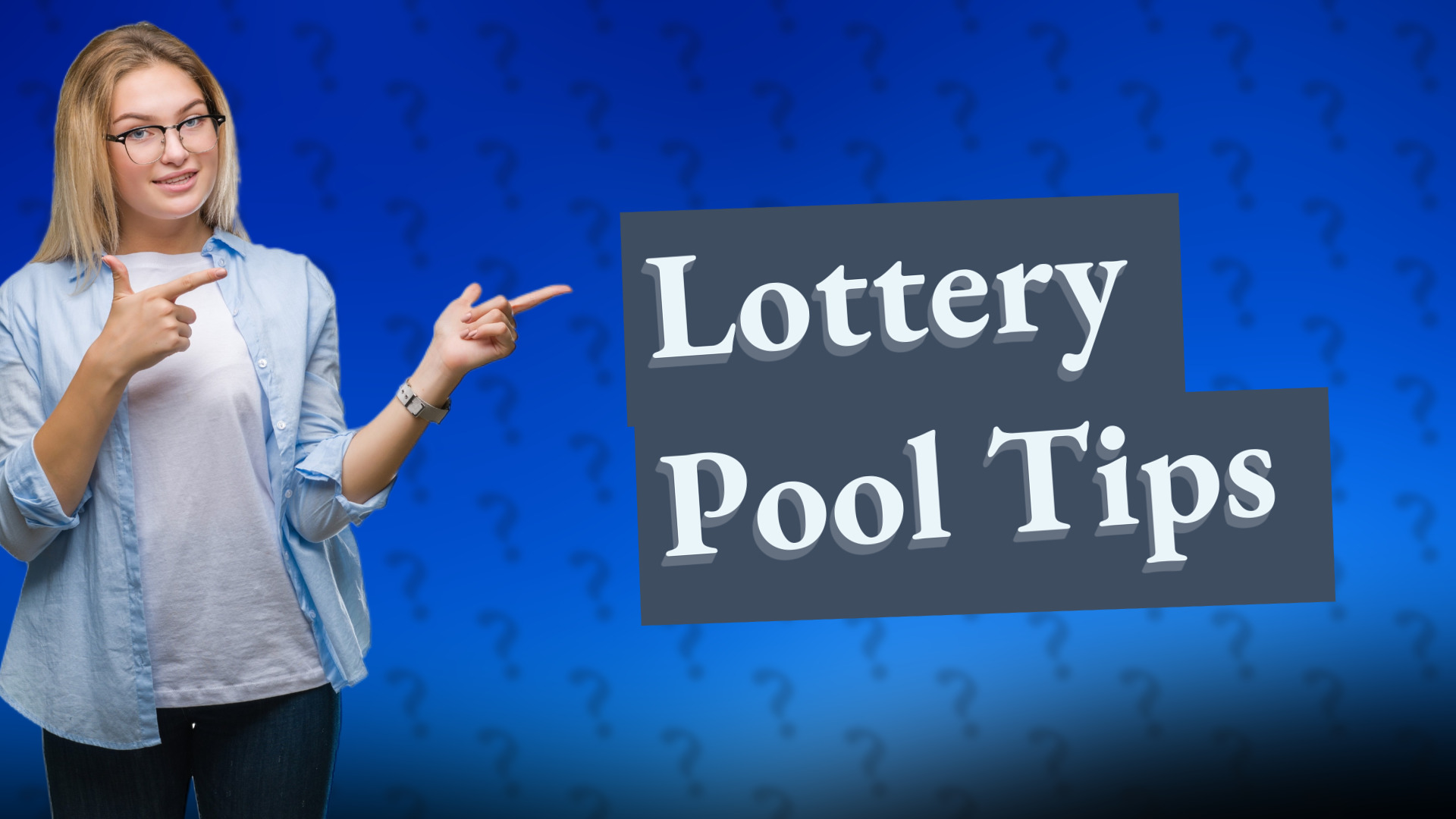 Lottery Pool Tips