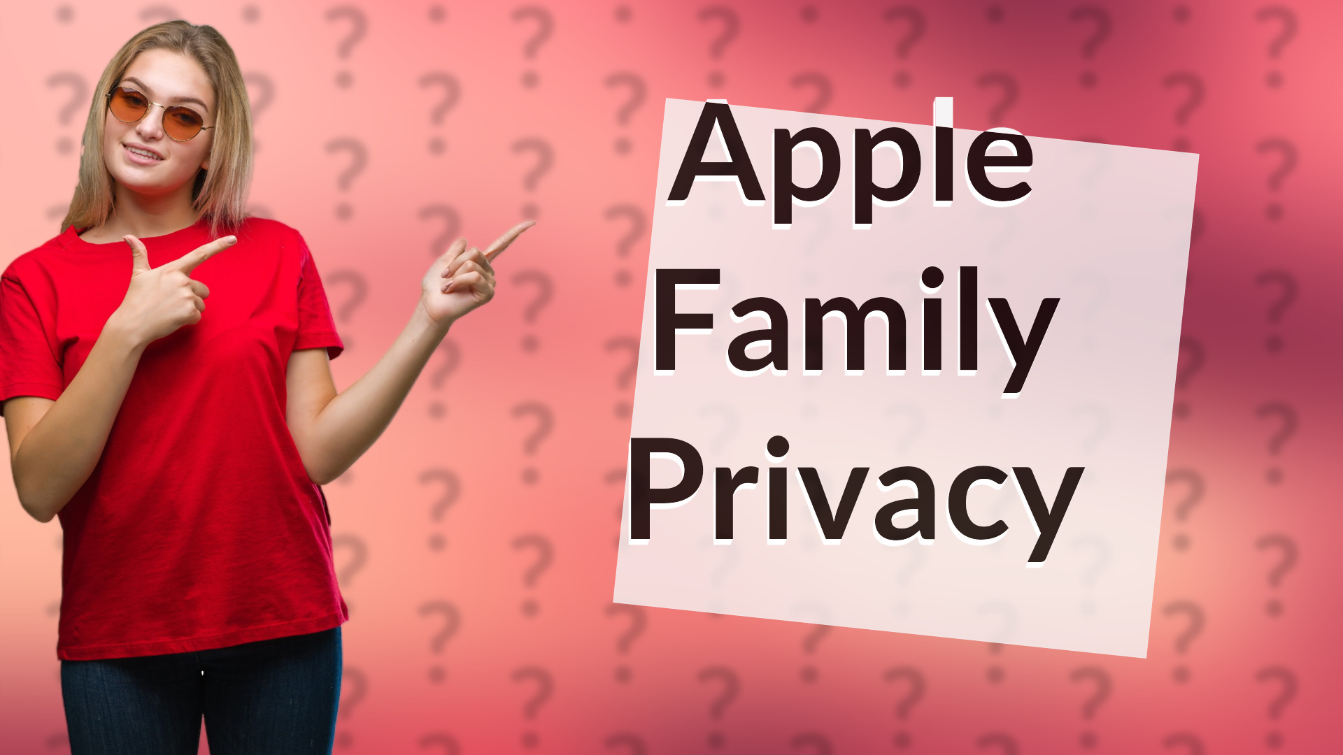 Apple Family Privacy