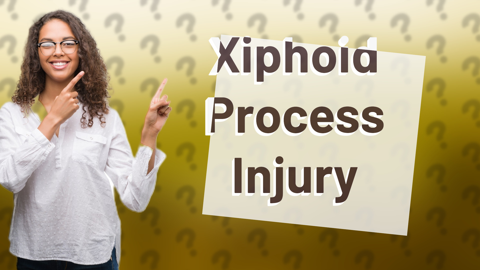Xiphoid Process Injury