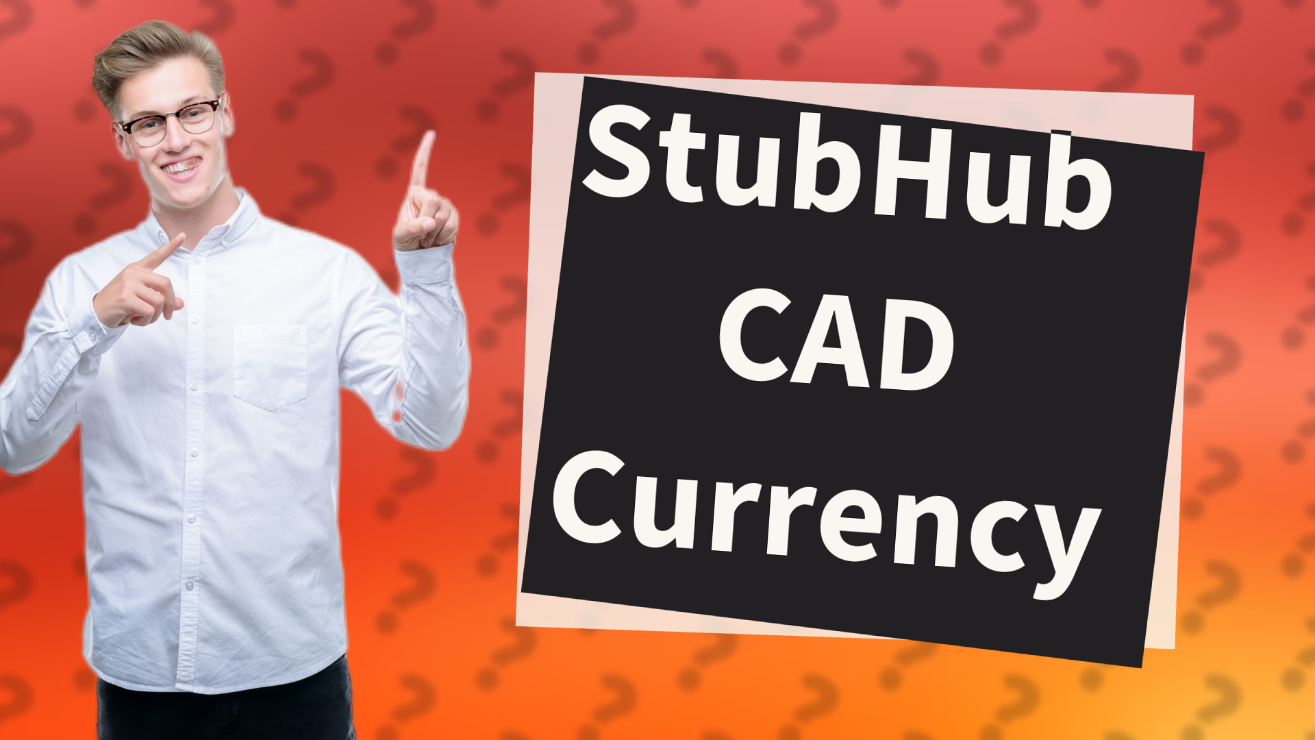 StubHub CAD Currency