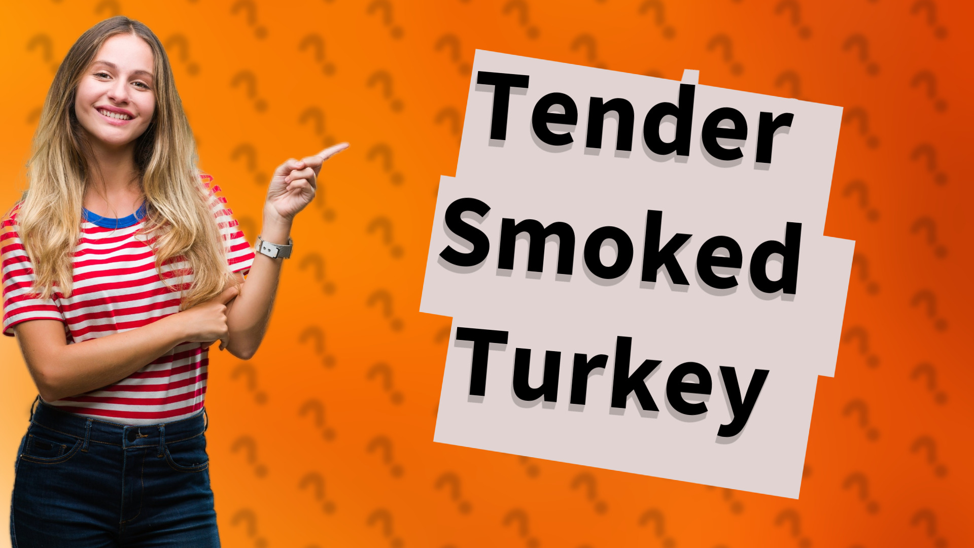 Tender Smoked Turkey