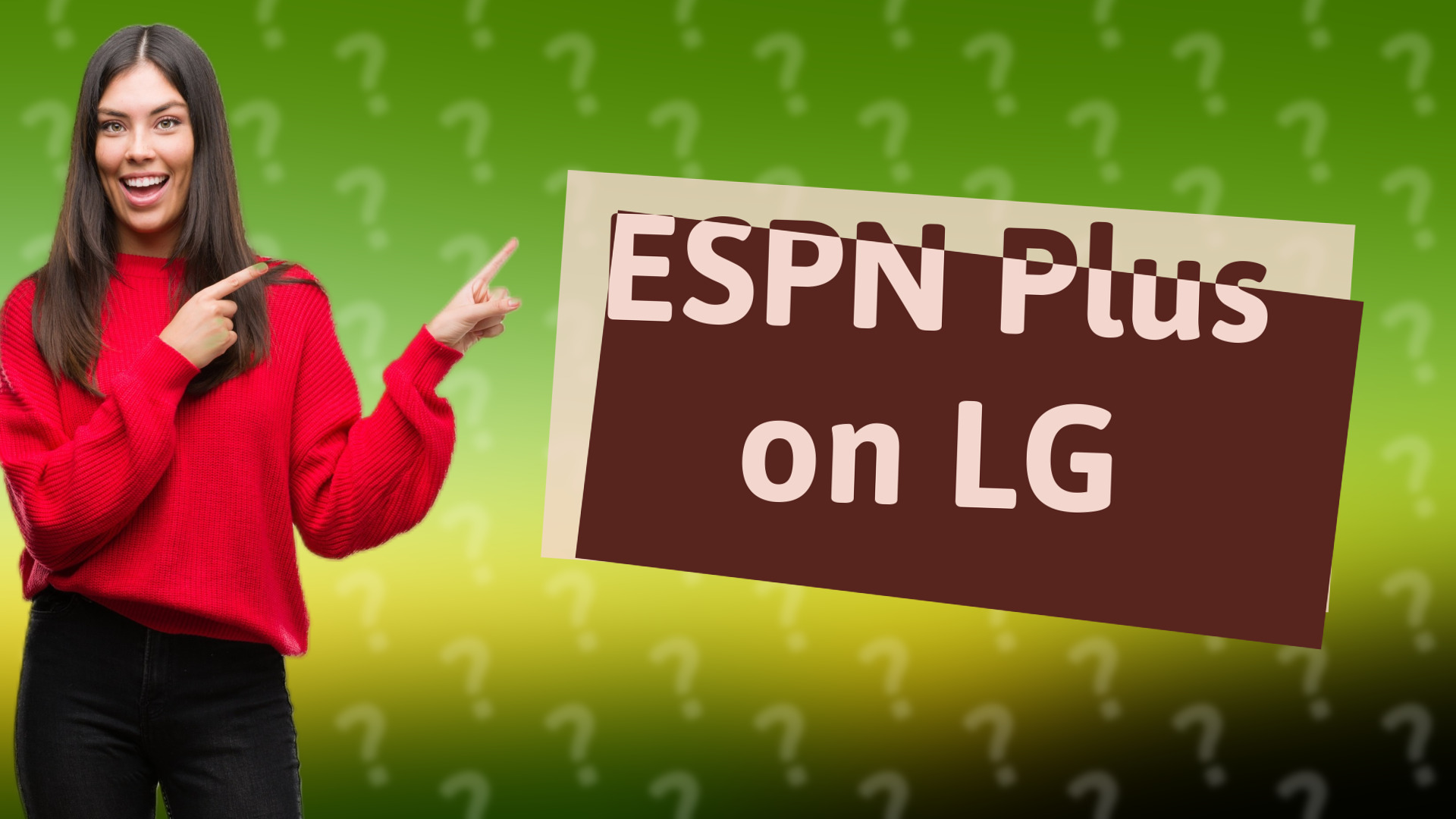 ESPN Plus on LG