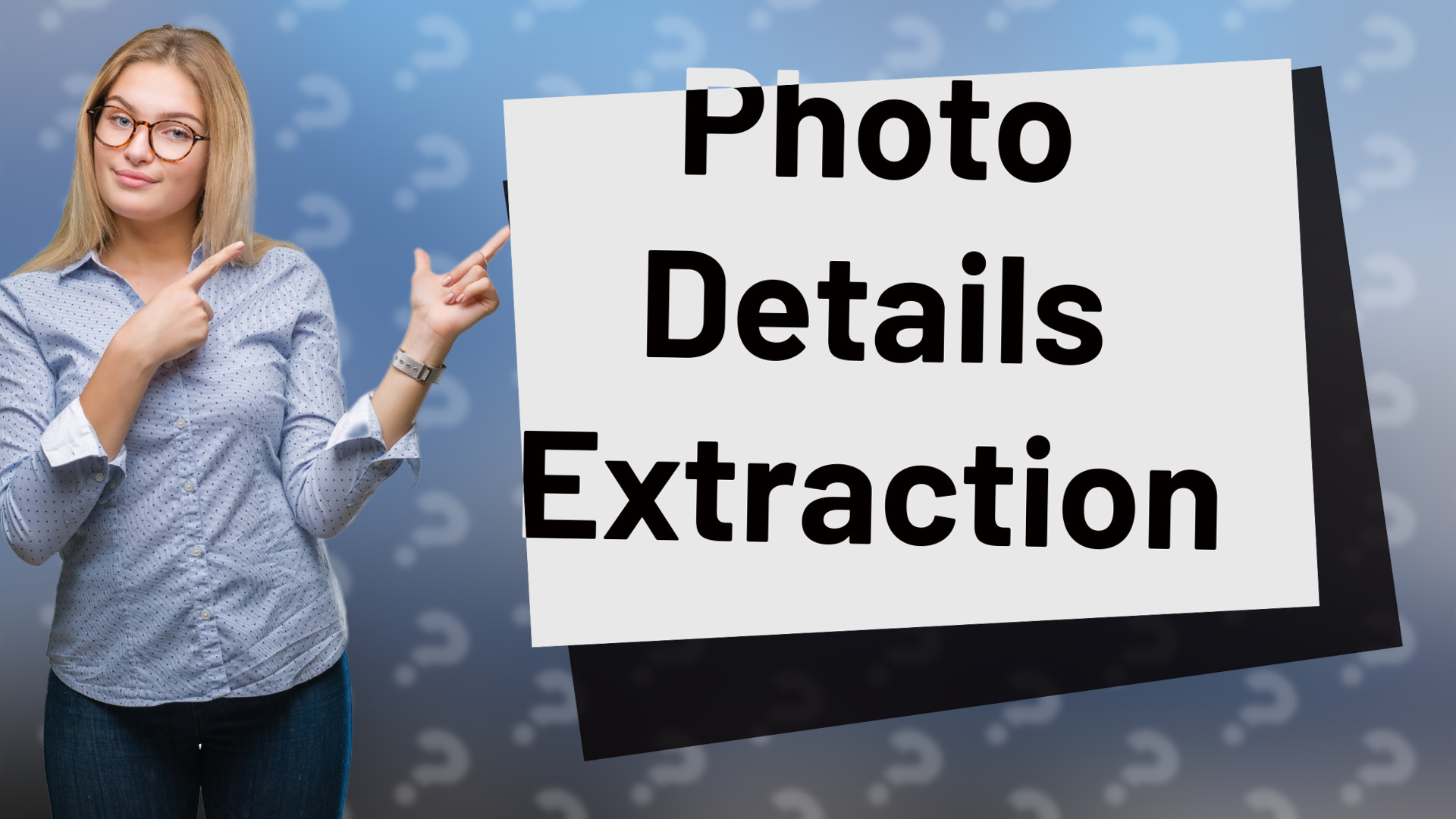 Photo Details Extraction