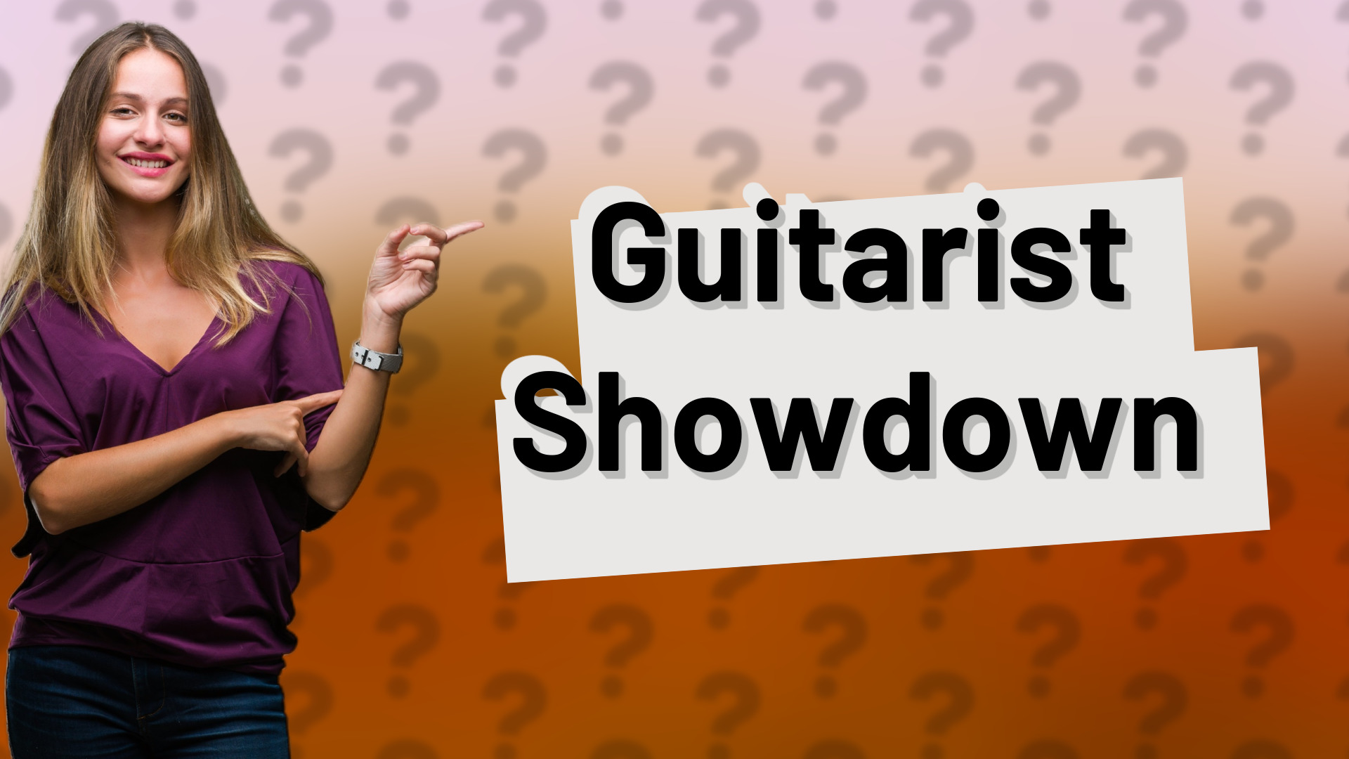Guitarist Showdown