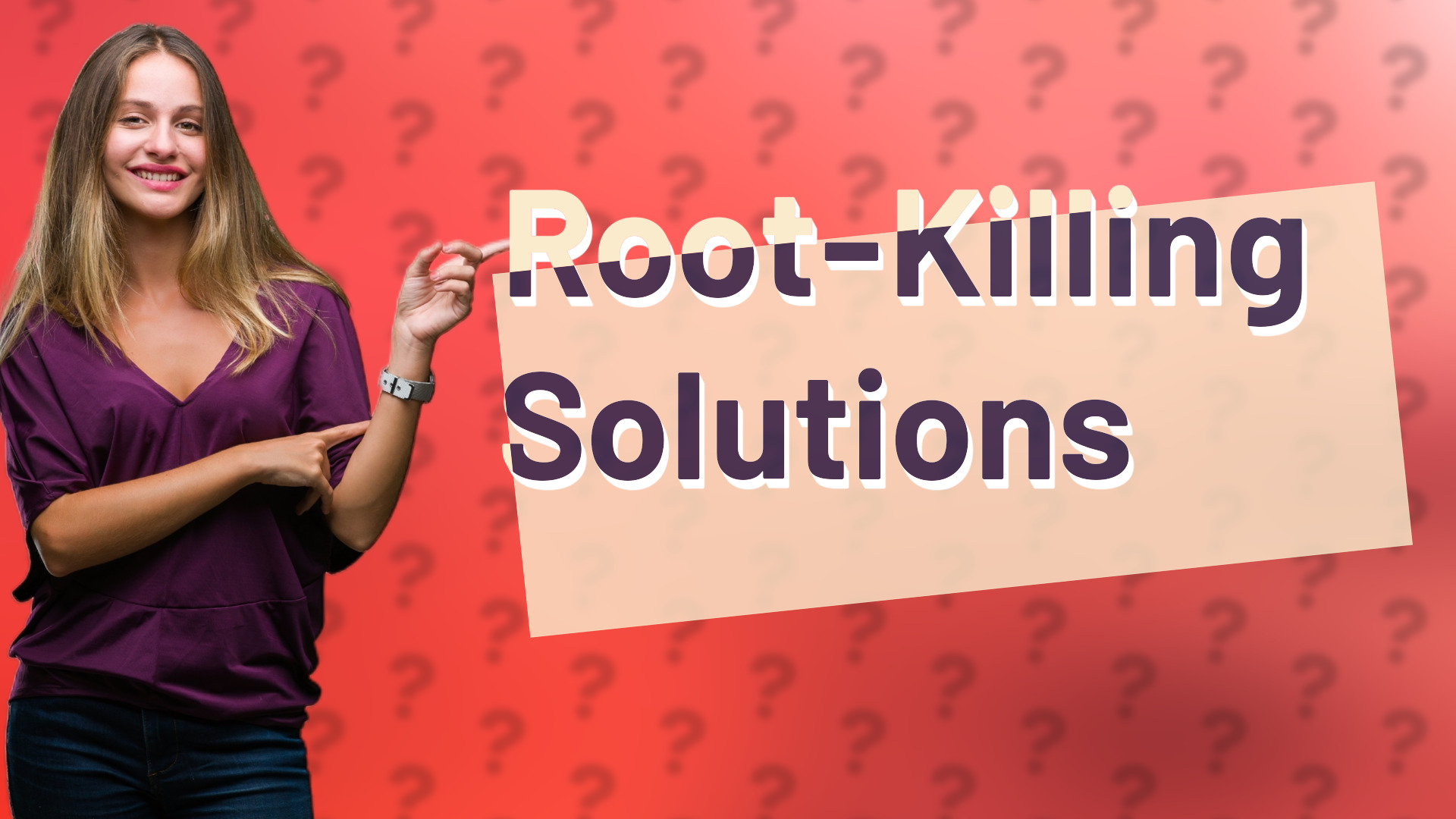 Root-Killing Solutions