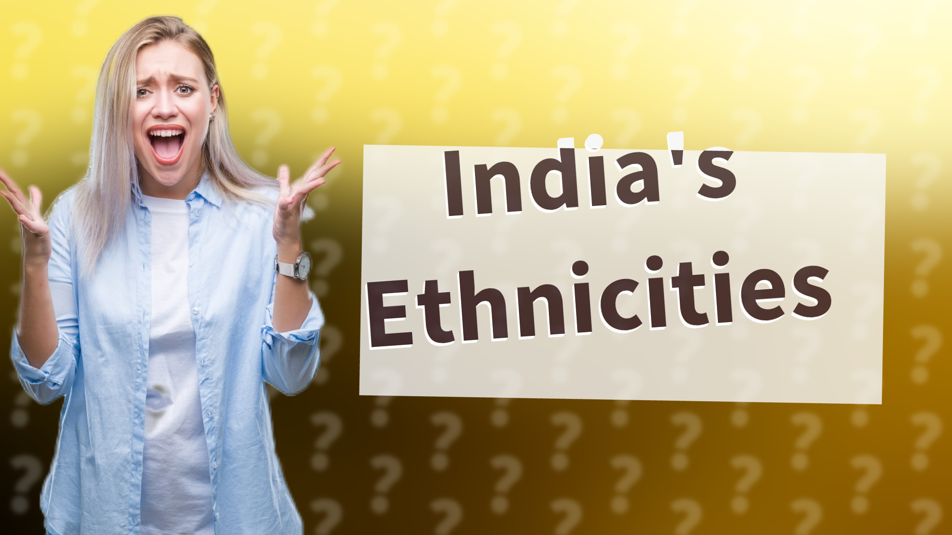India's Ethnicities