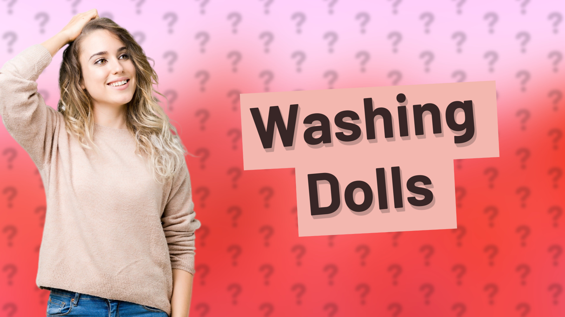 Washing Dolls