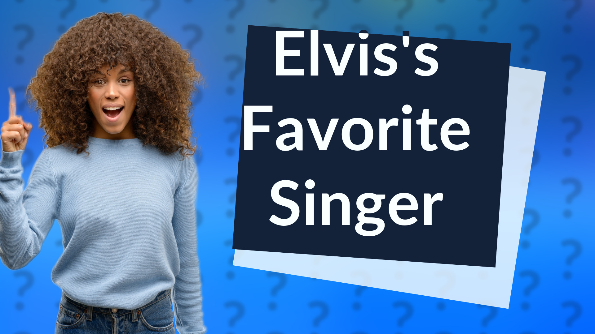 Elvis's Favorite Singer