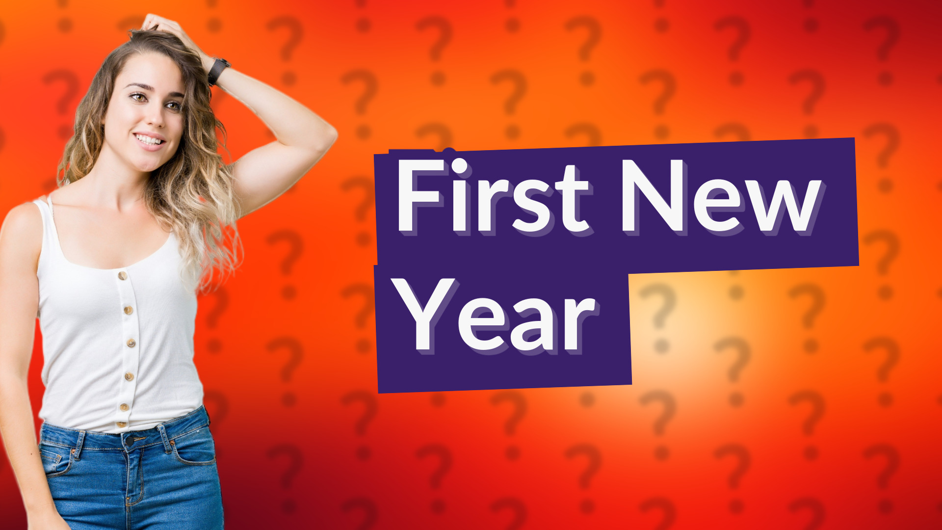 First New Year