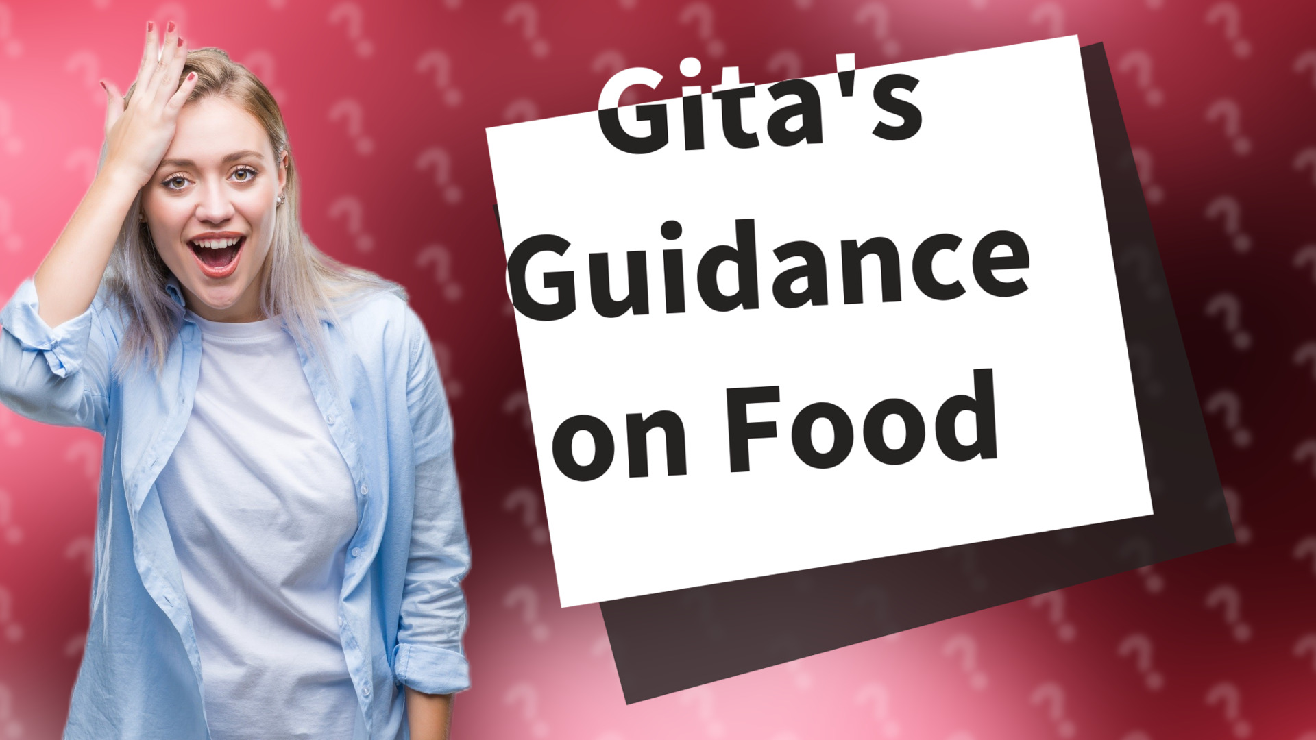 Gita's Guidance on Food