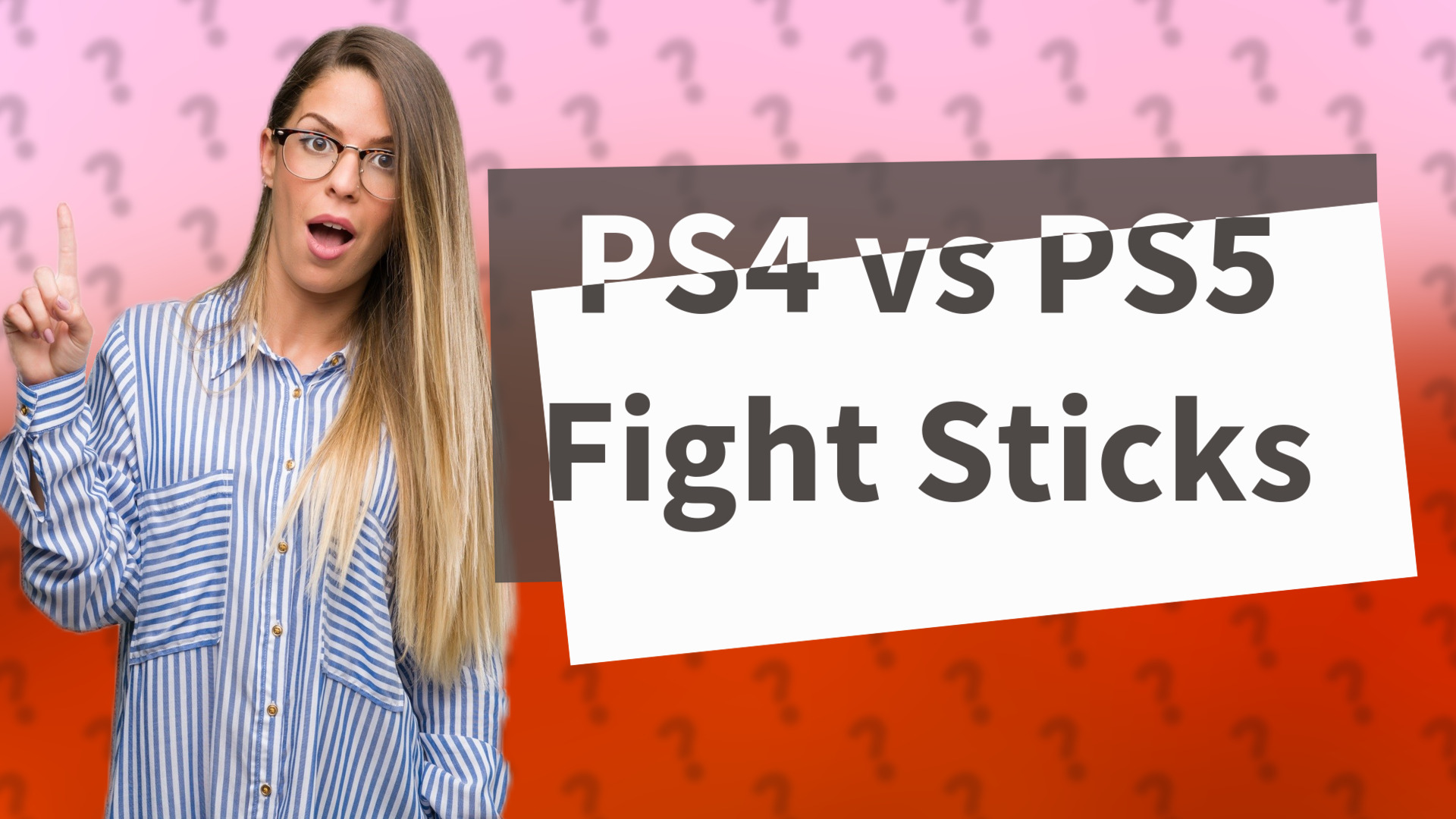 PS4 vs PS5 Fight Sticks