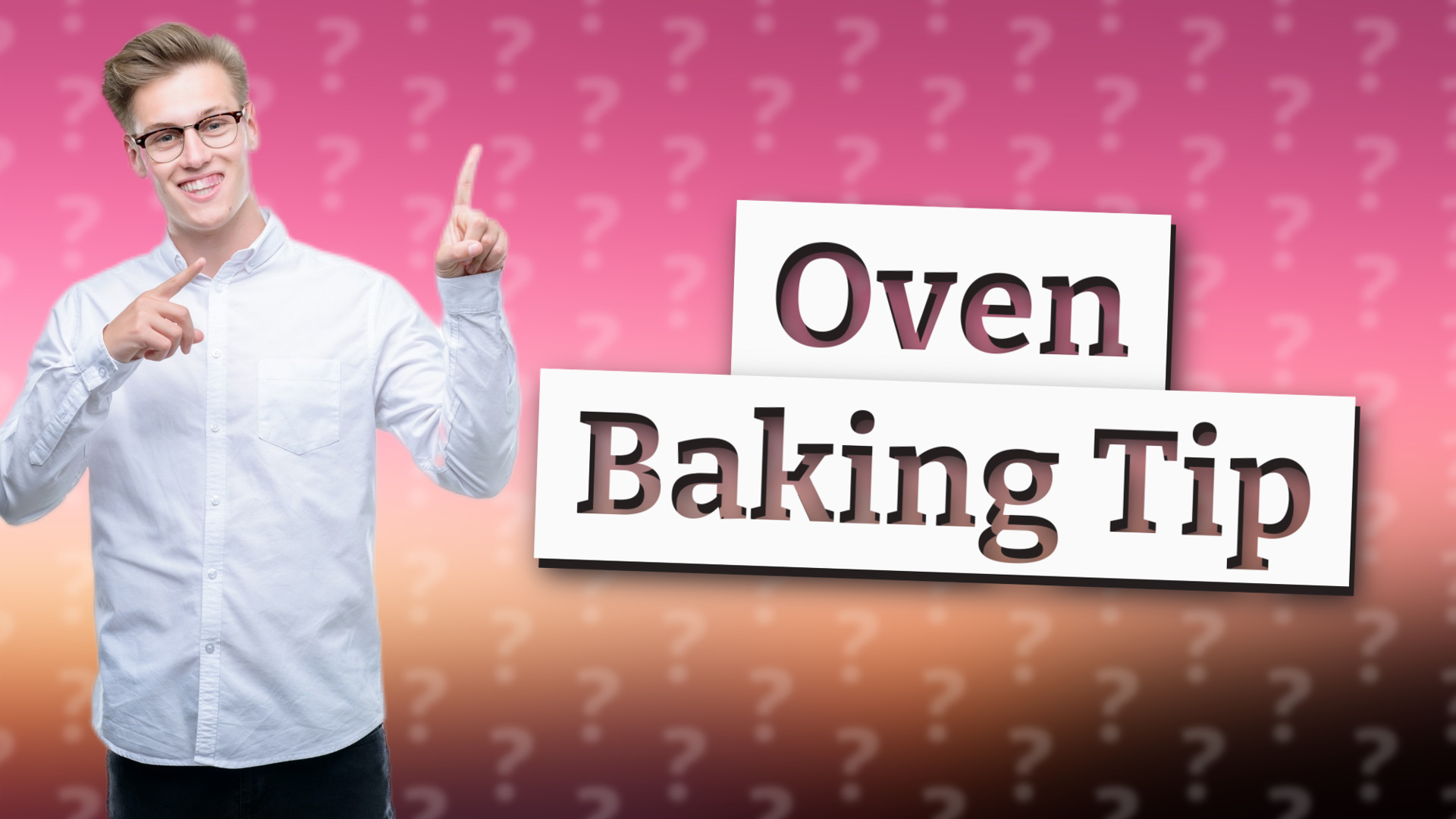 Oven Baking Tip