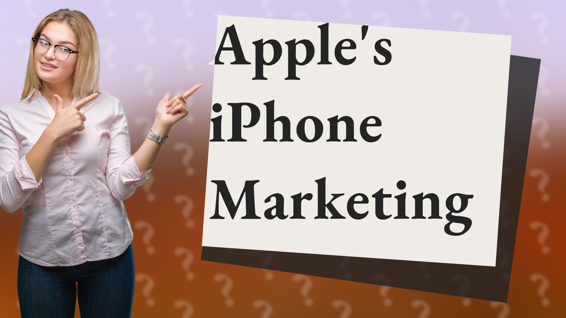 Apple's iPhone Marketing