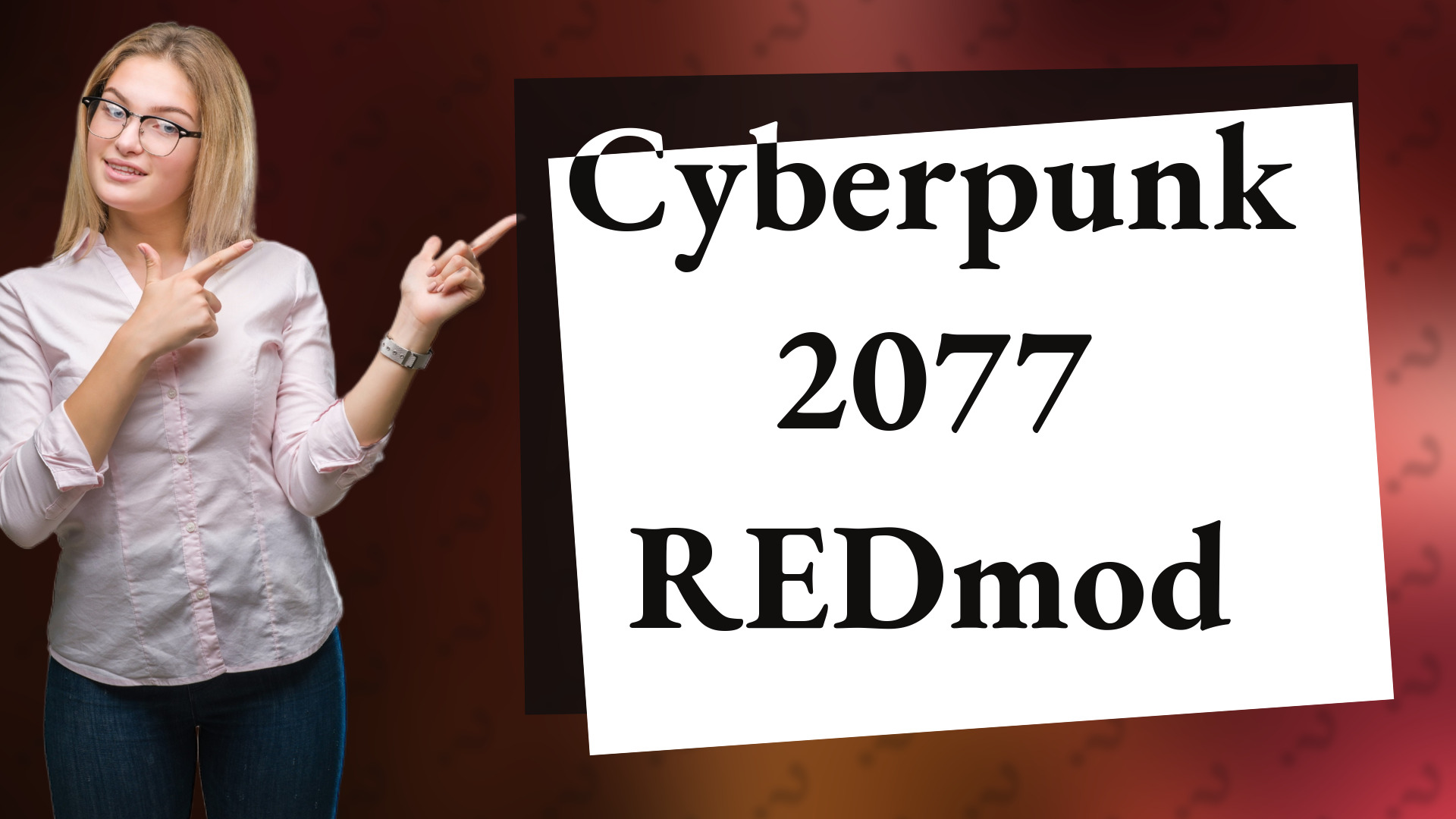 Cyberpunk 2077 REDmod