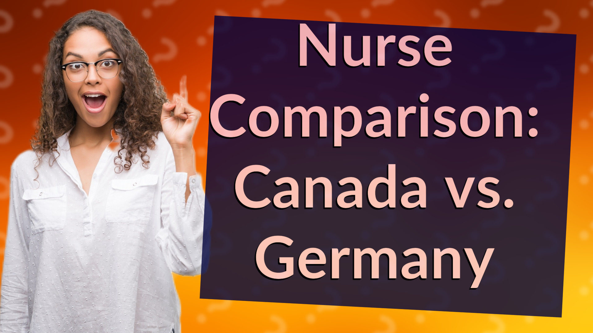 Nurse Comparison: Canada vs. Germany