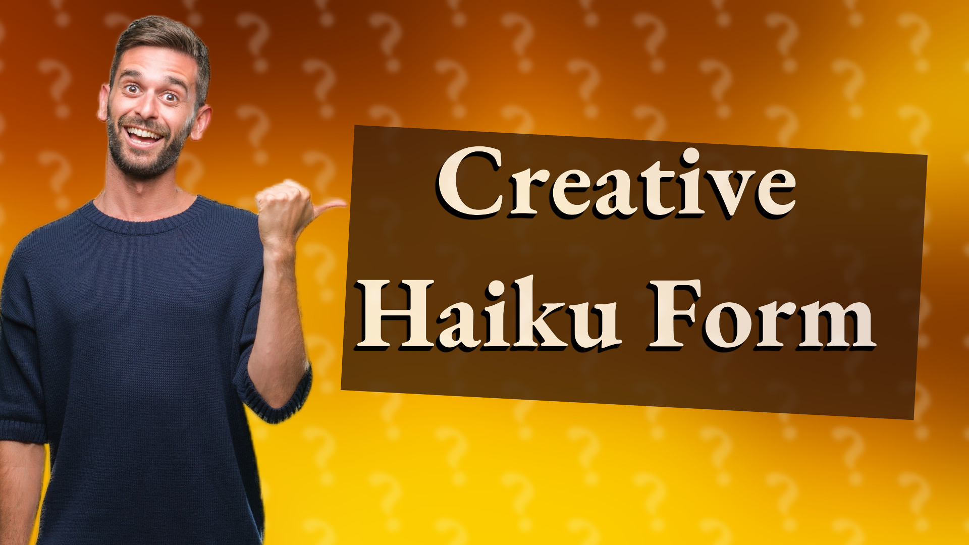 Creative Haiku Form