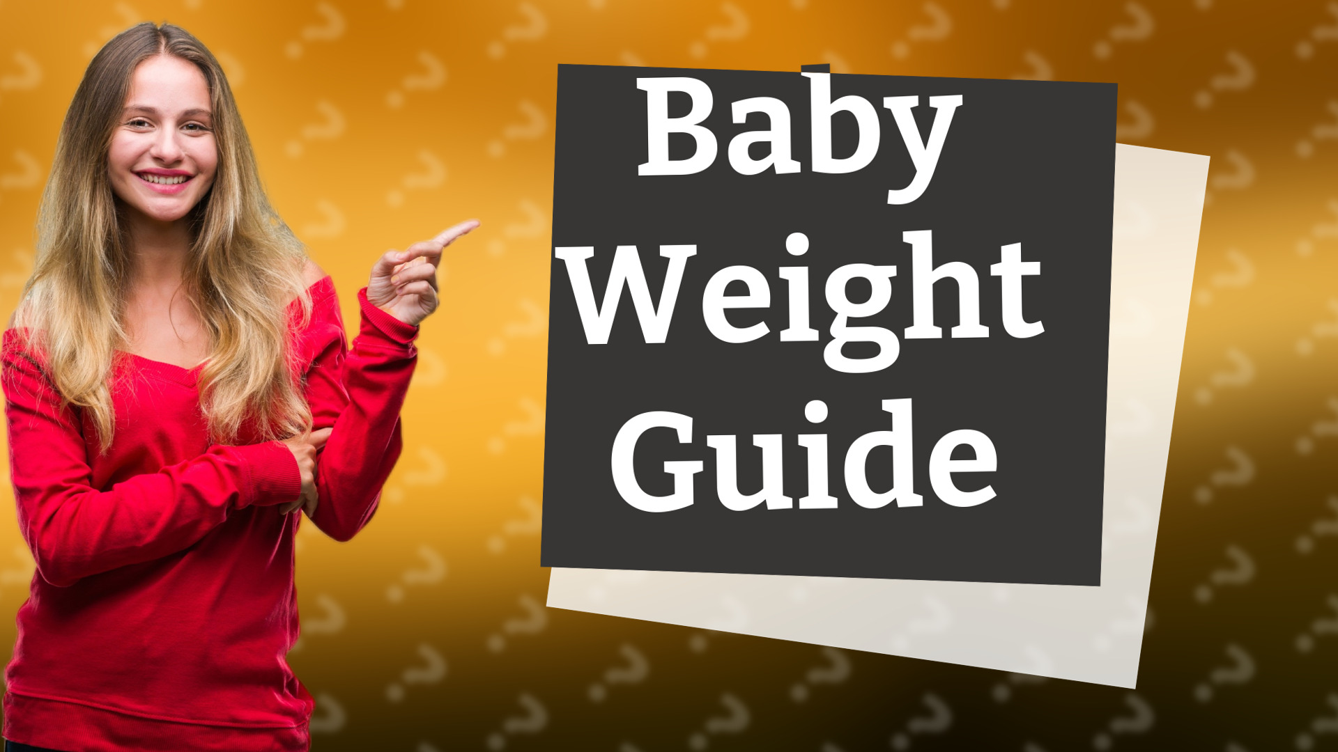 Baby Weight Guide