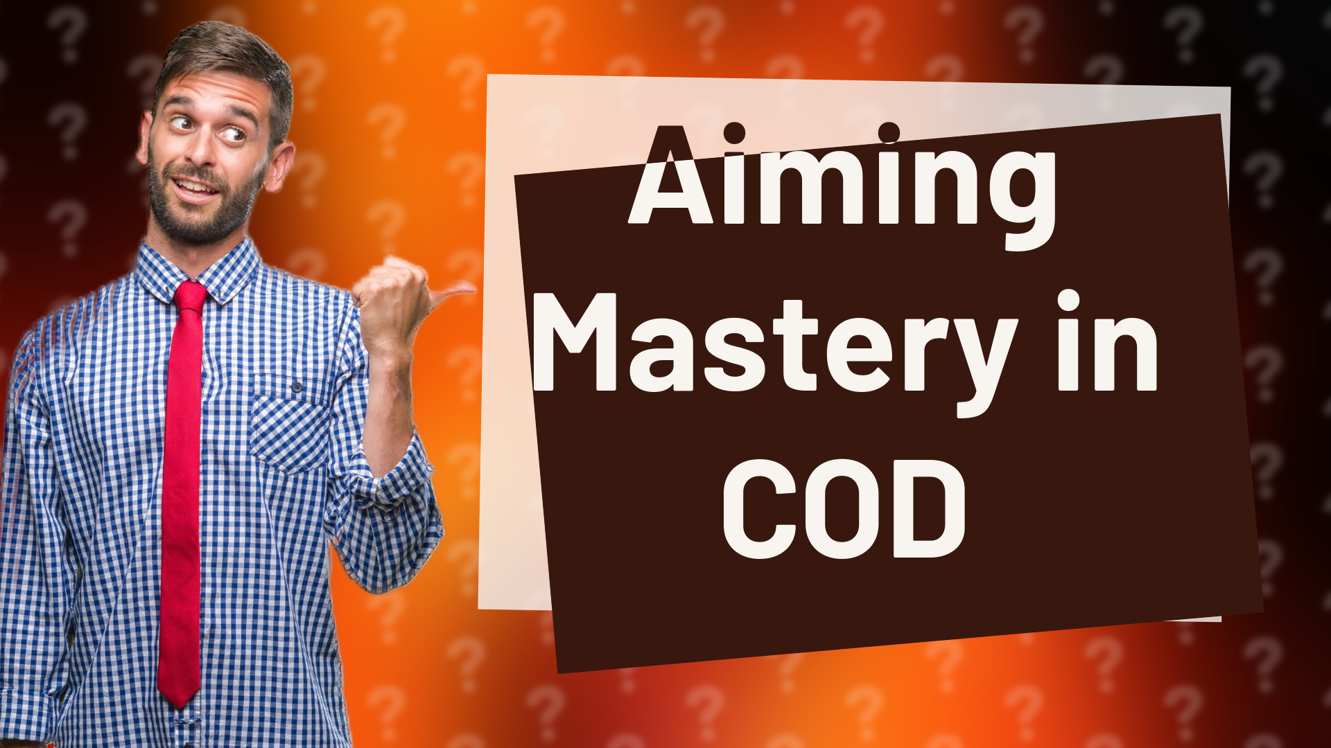 Aiming Mastery in COD