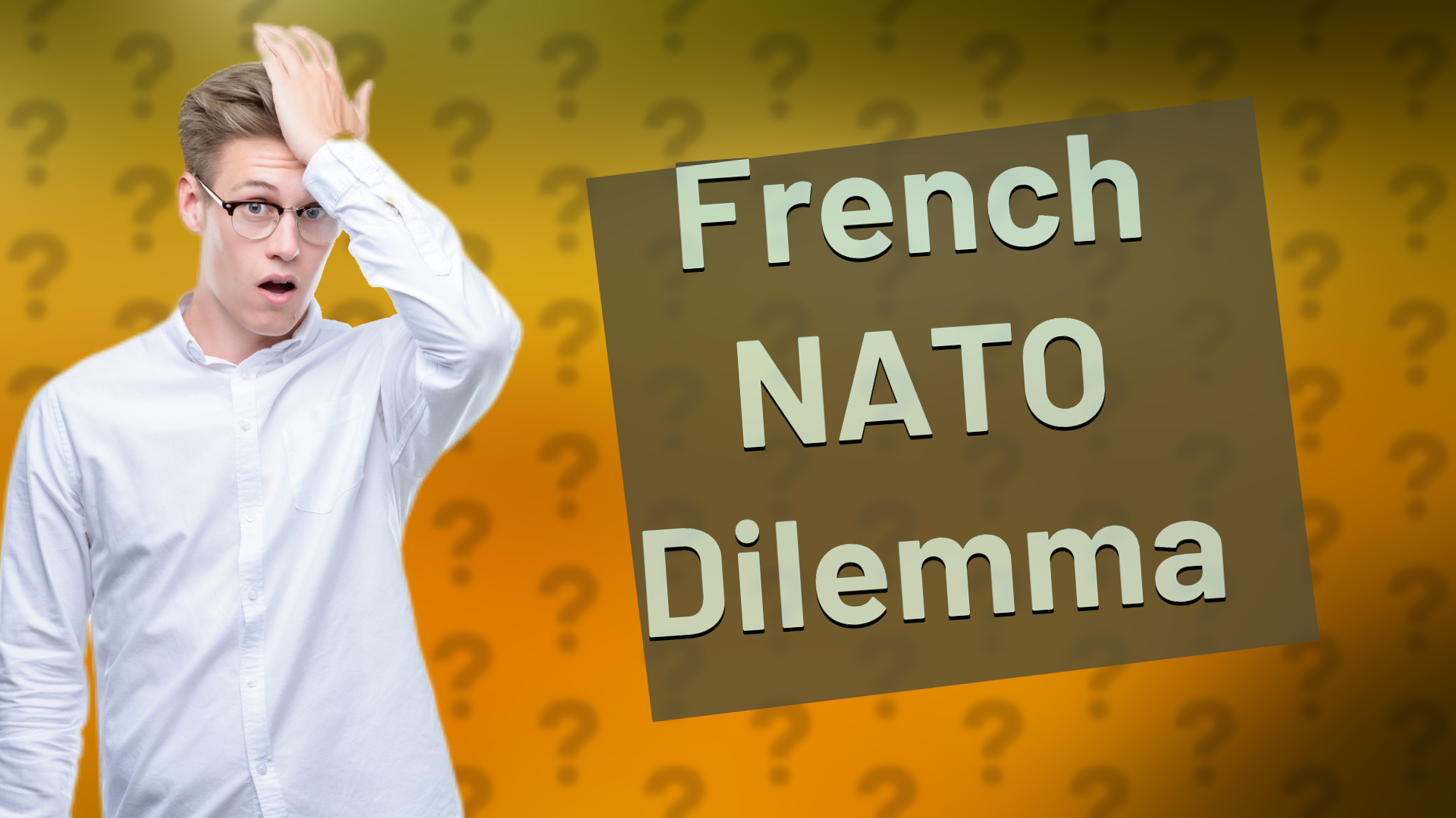 French NATO Dilemma