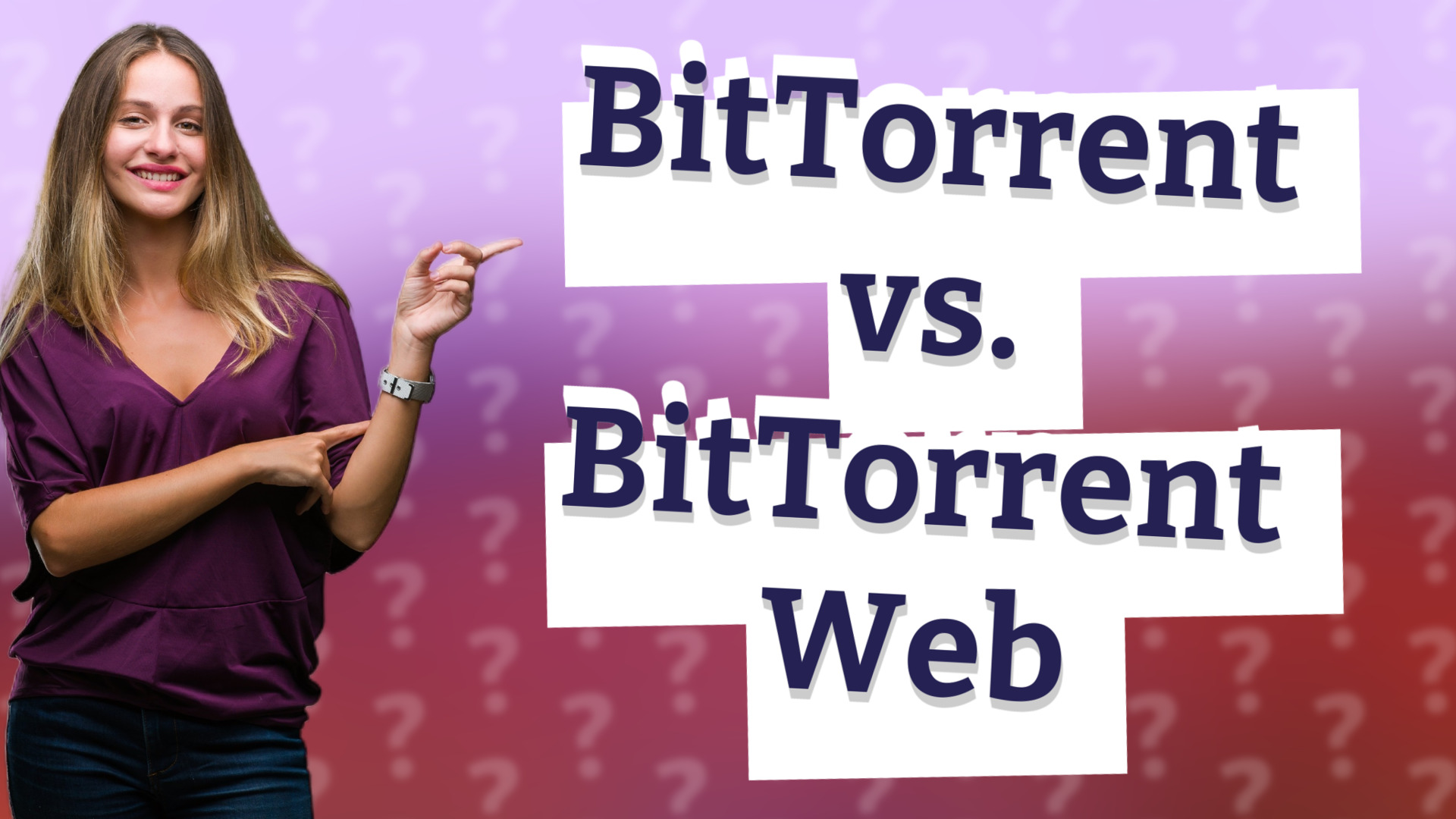 BitTorrent vs. BitTorrent Web
