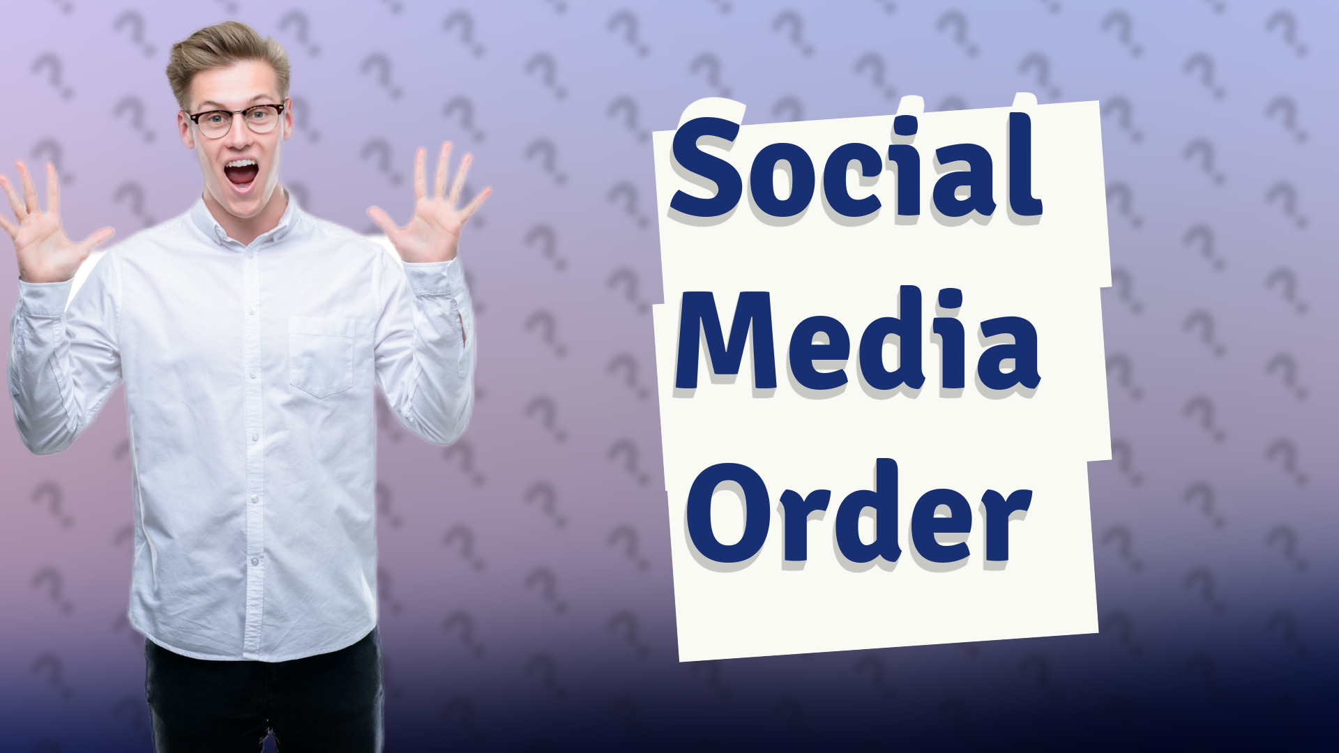 Social Media Order