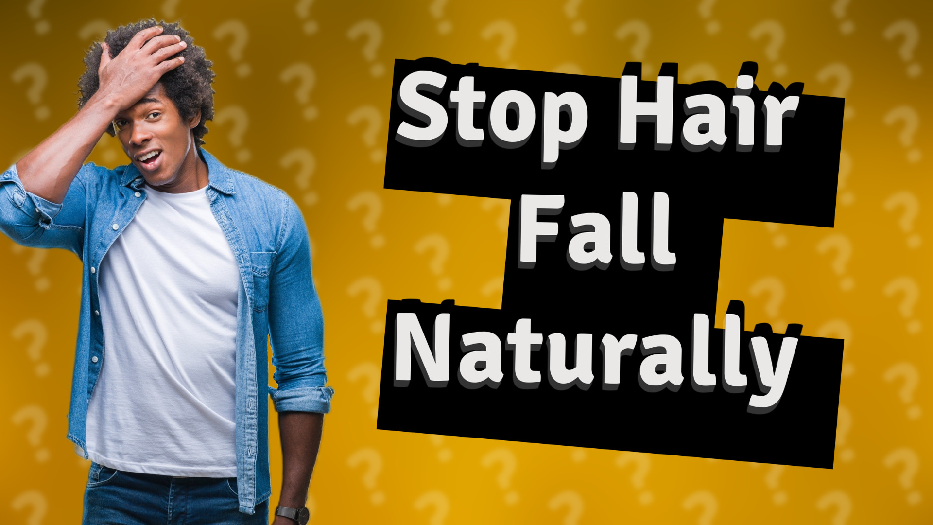 Stop Hair Fall Naturally