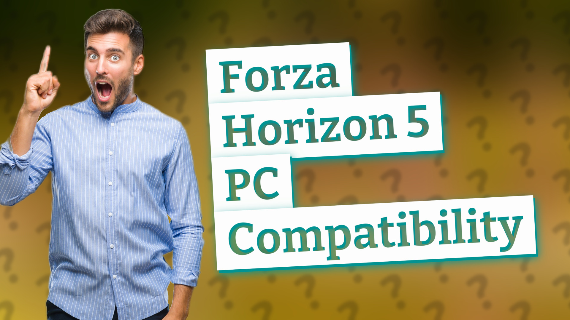Forza Horizon 5 PC Compatibility