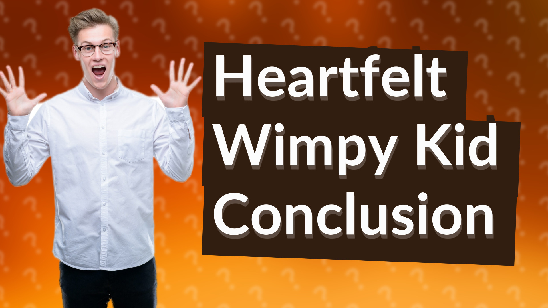 Heartfelt Wimpy Kid Conclusion