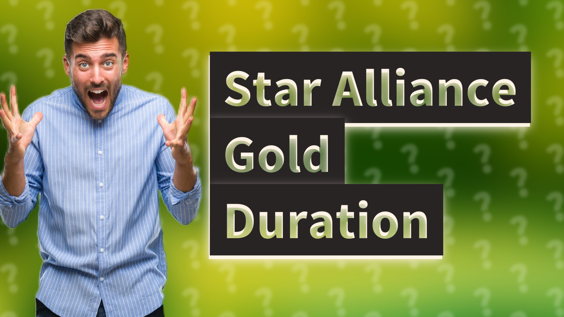 Star Alliance Gold Duration