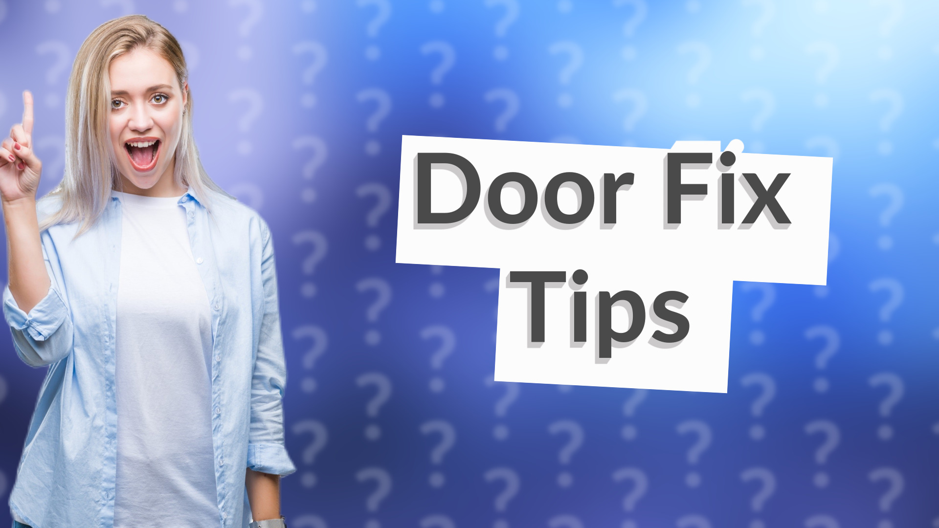 Door Fix Tips