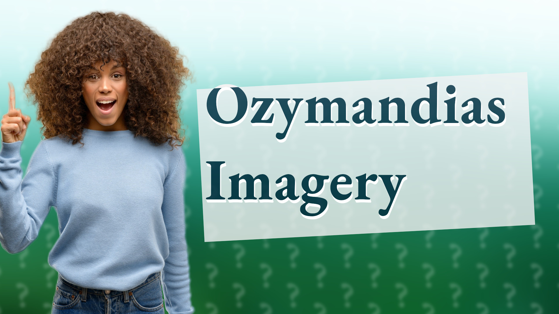 Ozymandias Imagery
