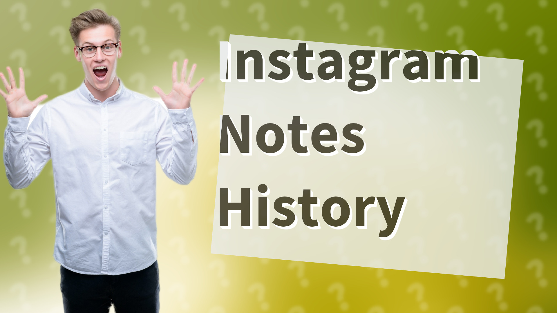 Instagram Notes History