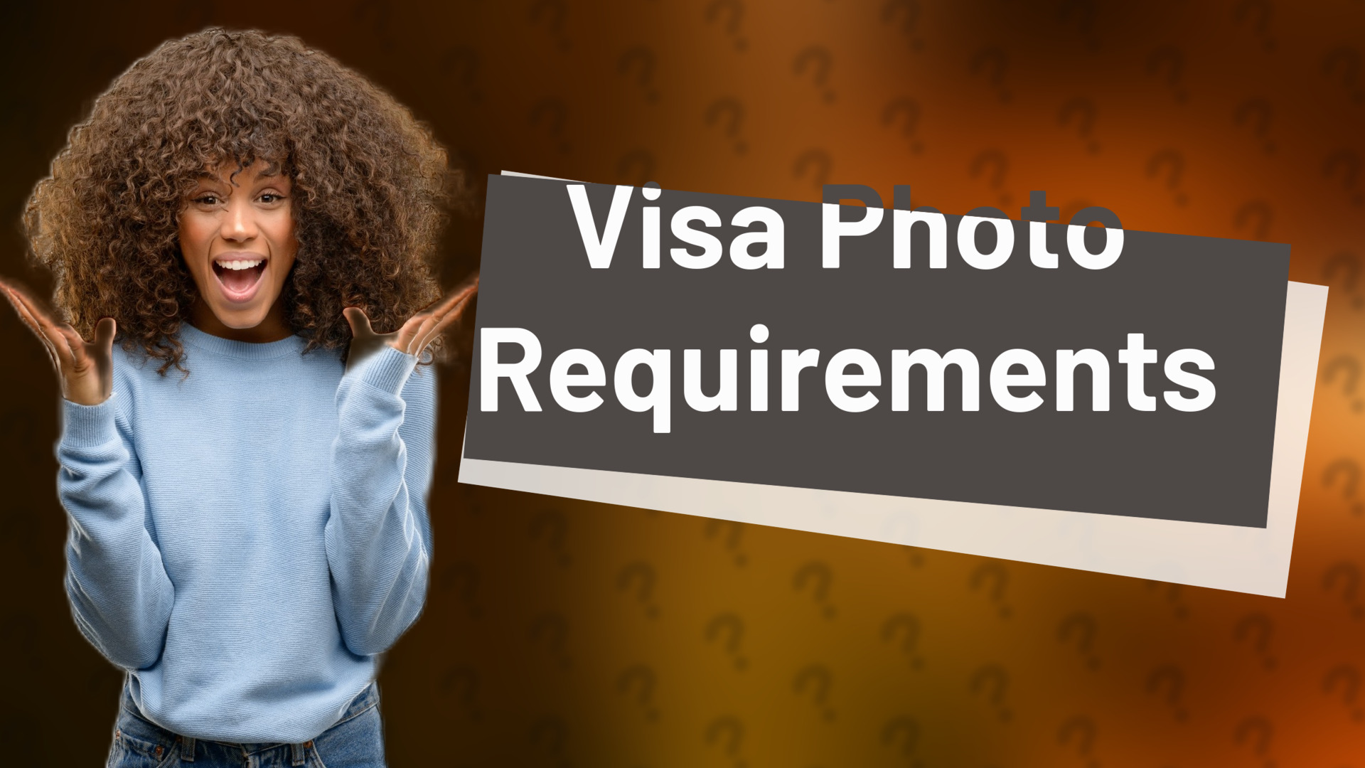 Visa Photo Requirements