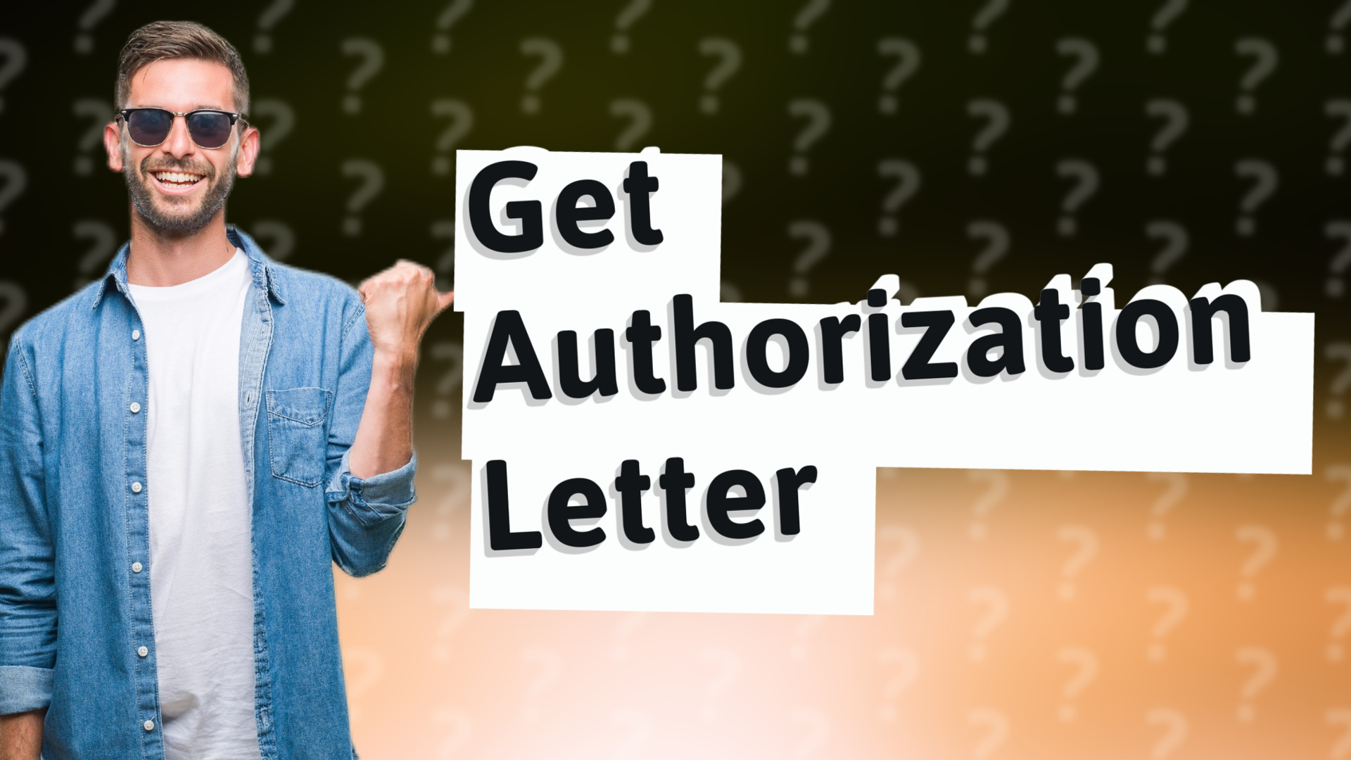Get Authorization Letter