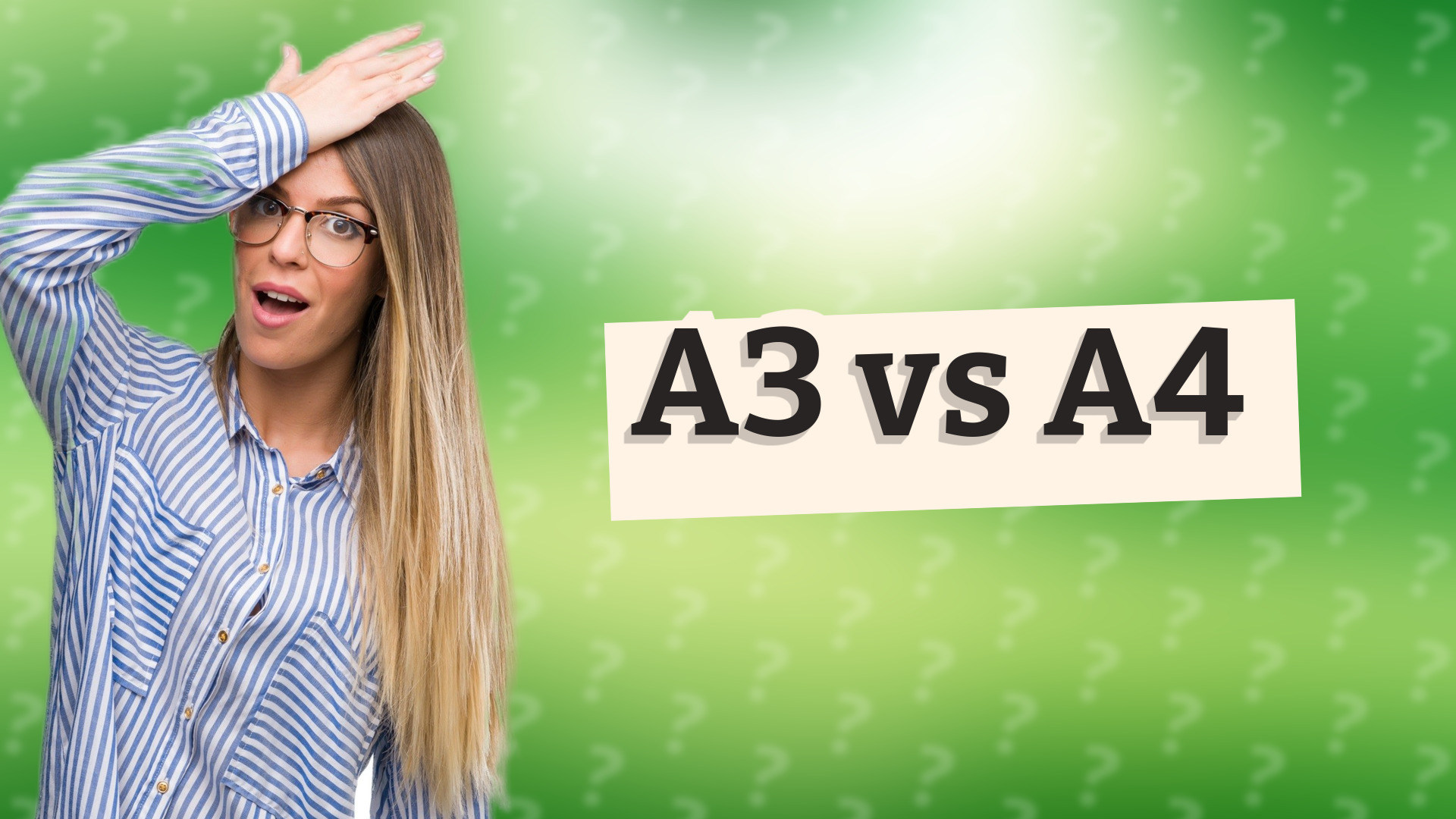 A3 vs A4