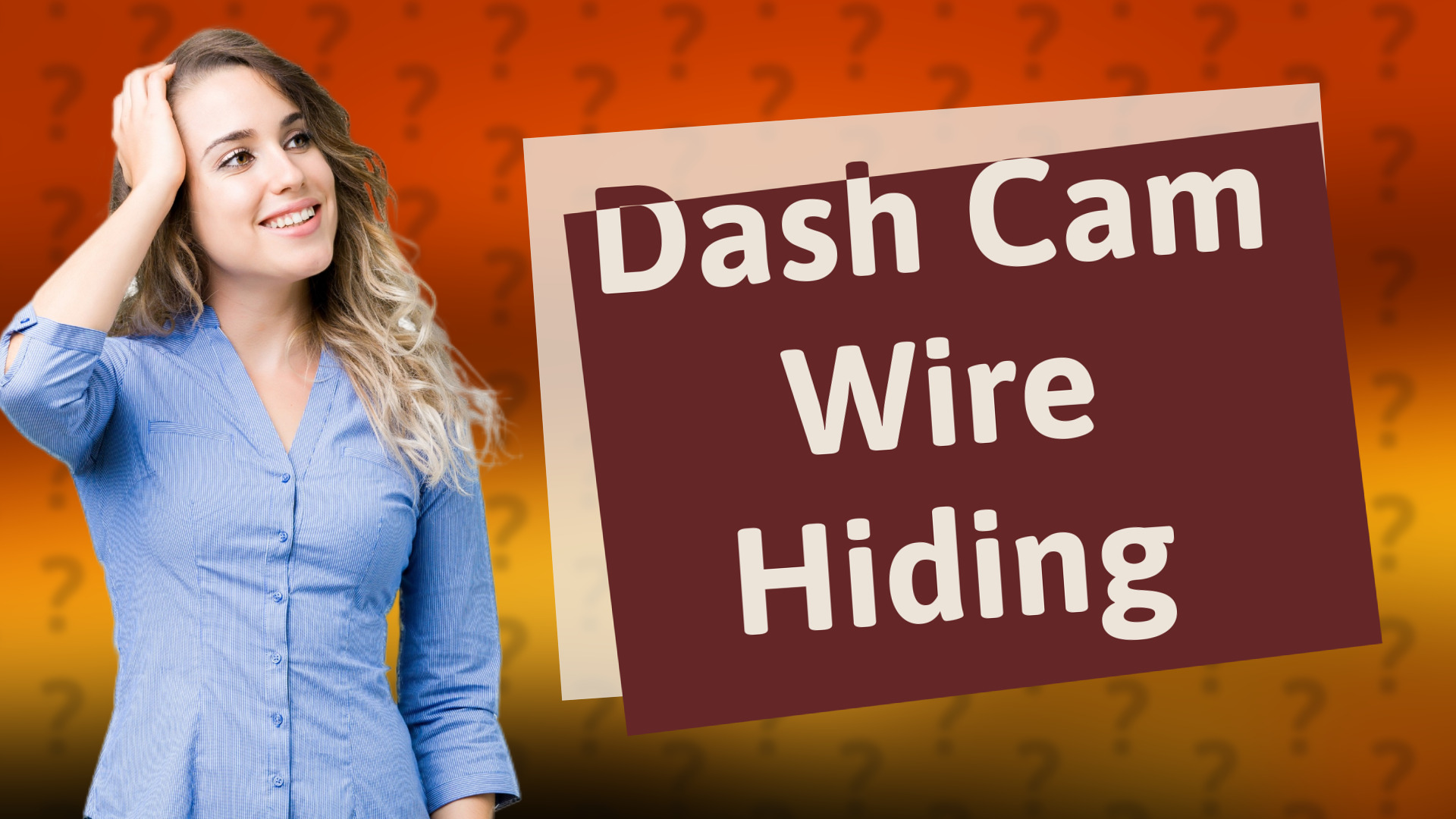 Dash Cam Wire Hiding