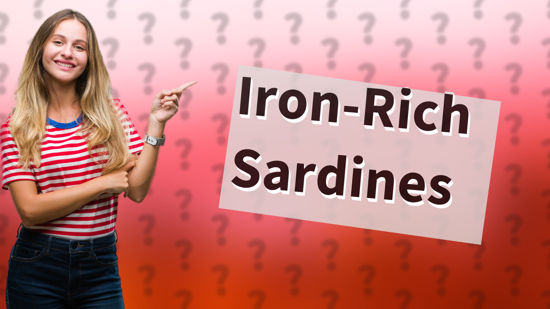 Iron-Rich Sardines
