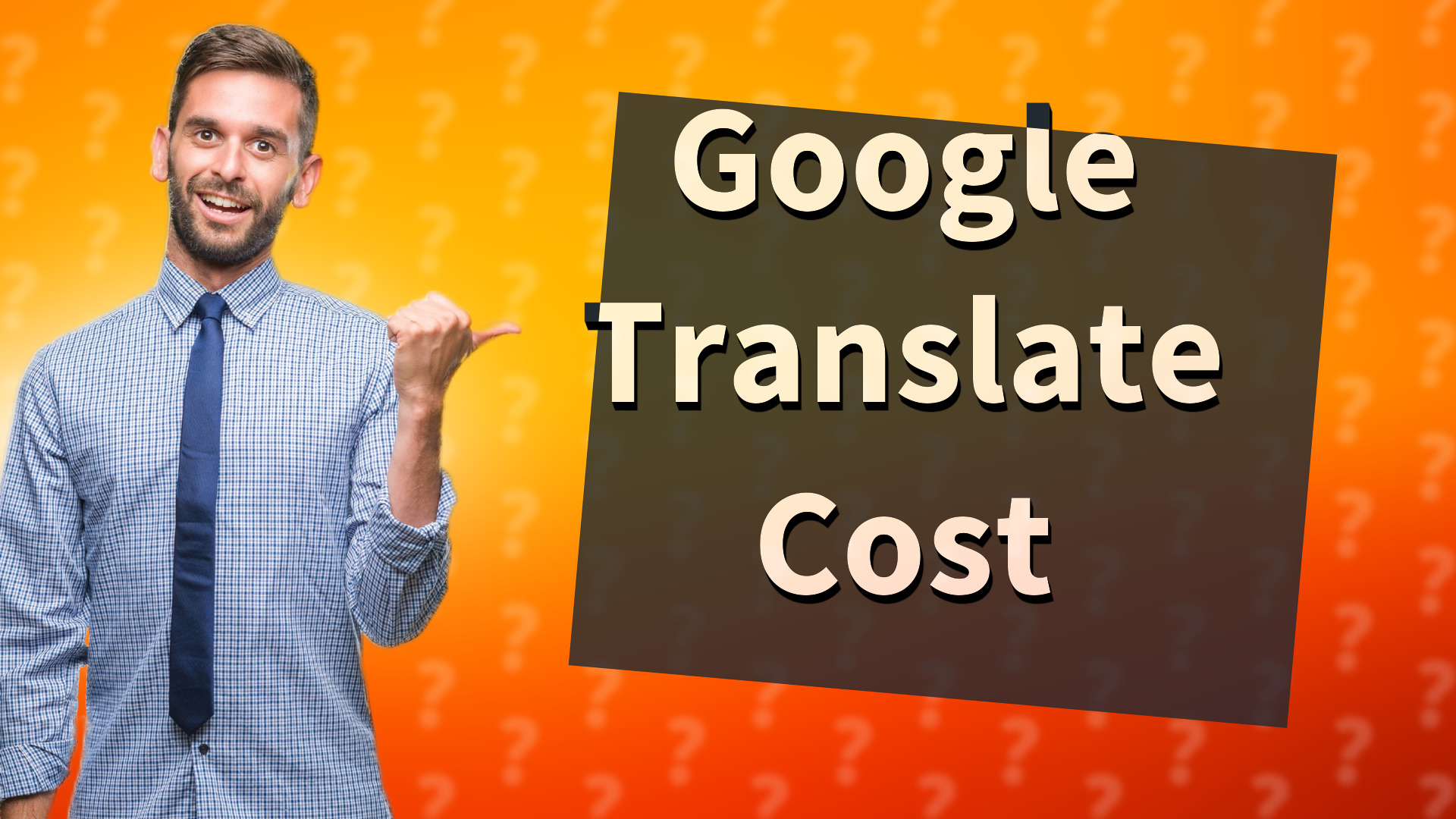 Google Translate Cost