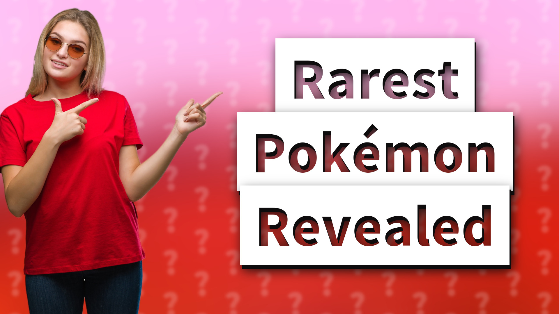 Rarest Pokémon Revealed
