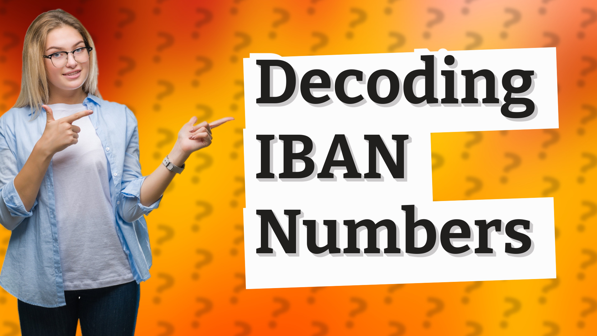 Decoding IBAN Numbers