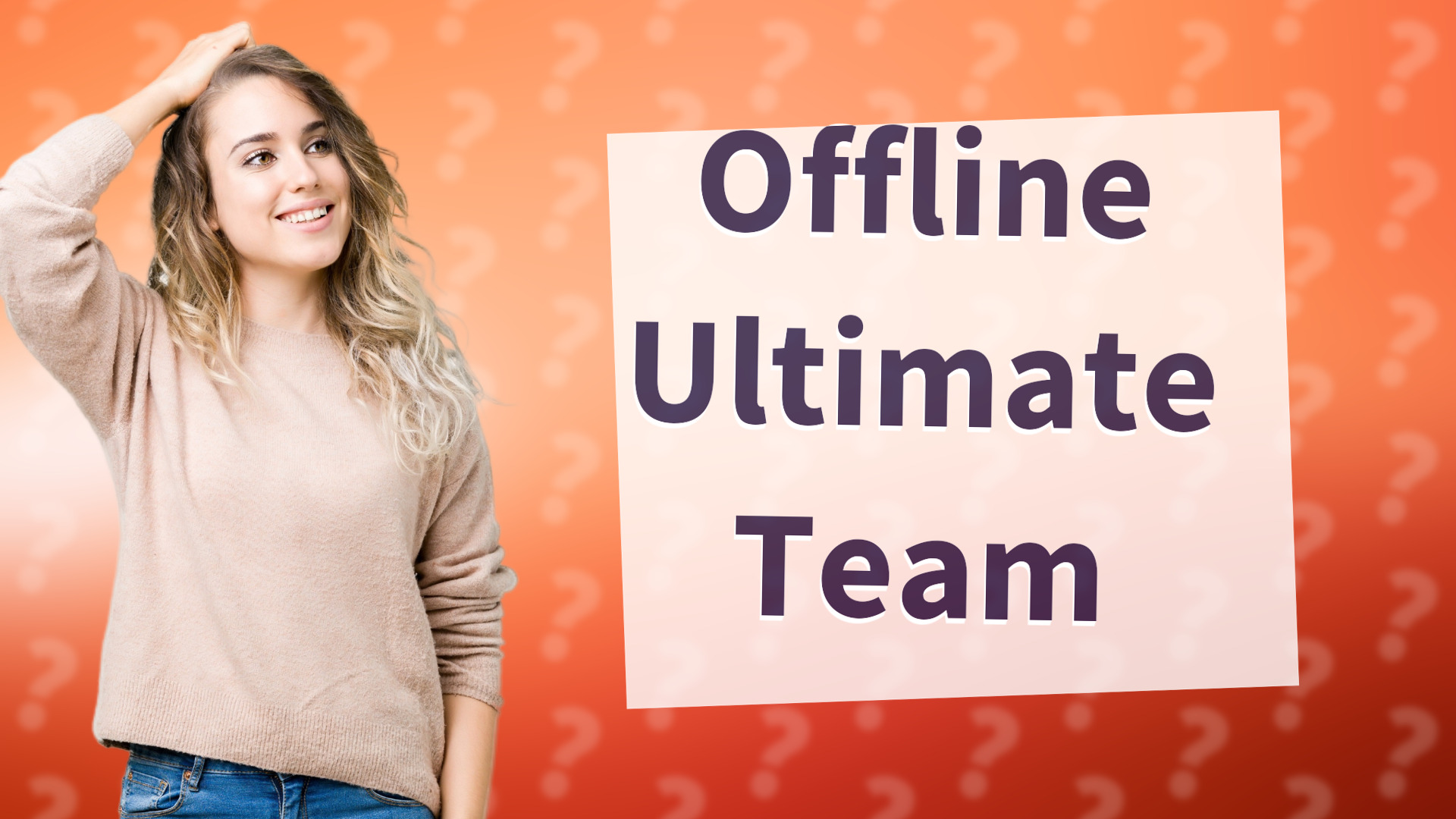 Offline Ultimate Team