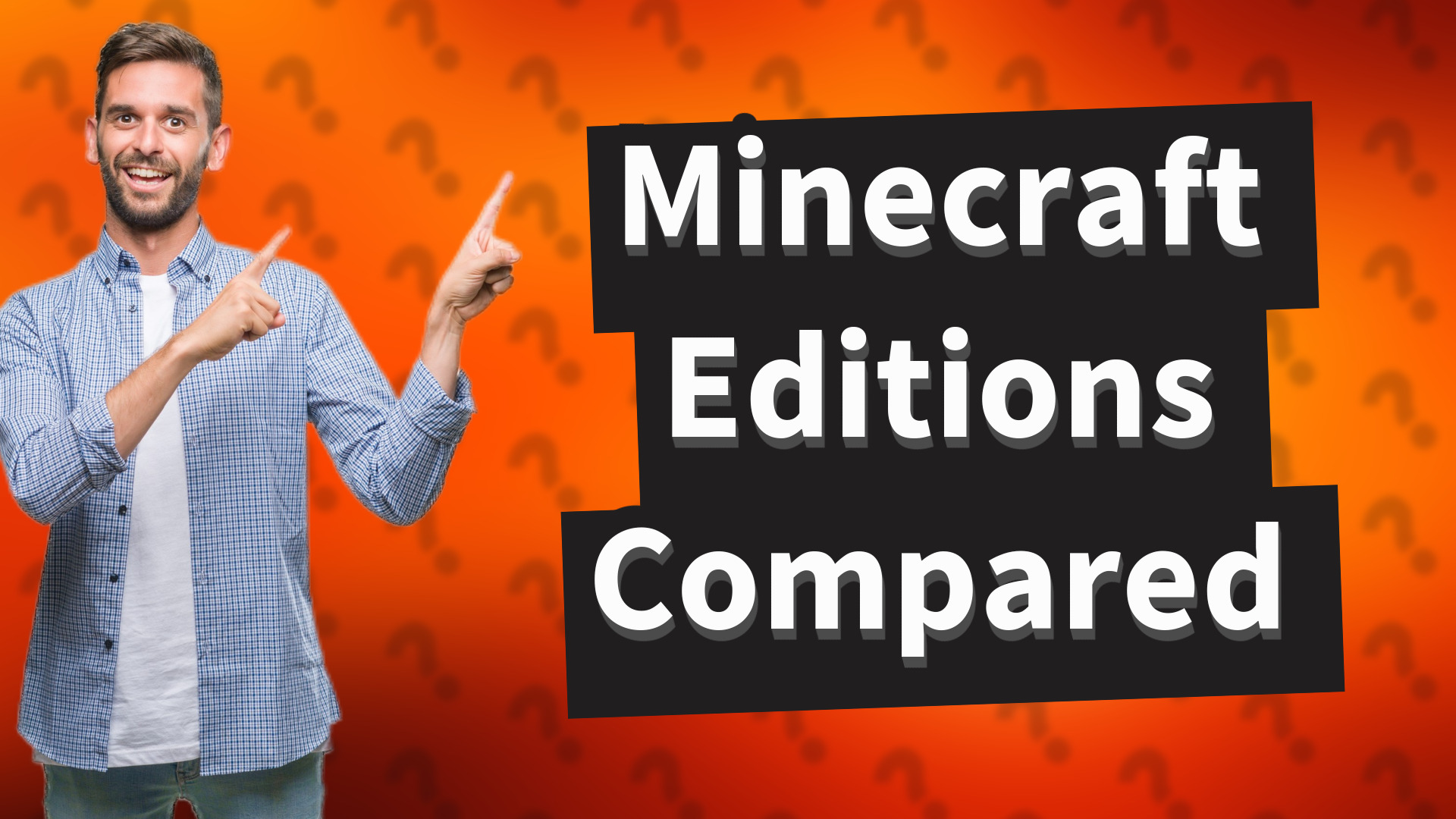 Minecraft Editions Compared