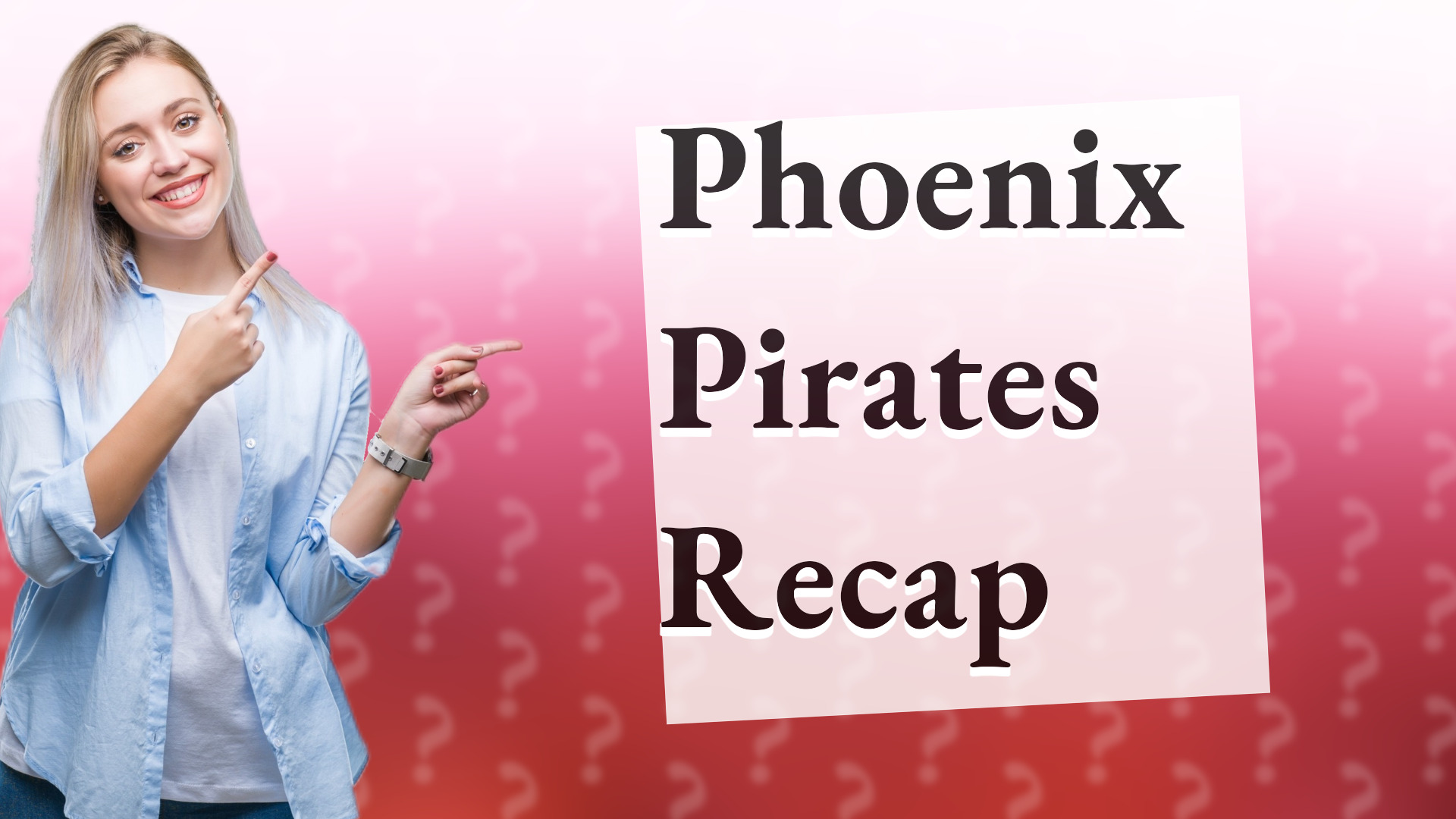 Phoenix Pirates Recap