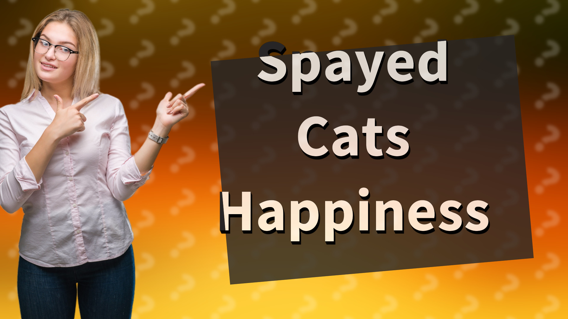 Spayed Cats Happiness