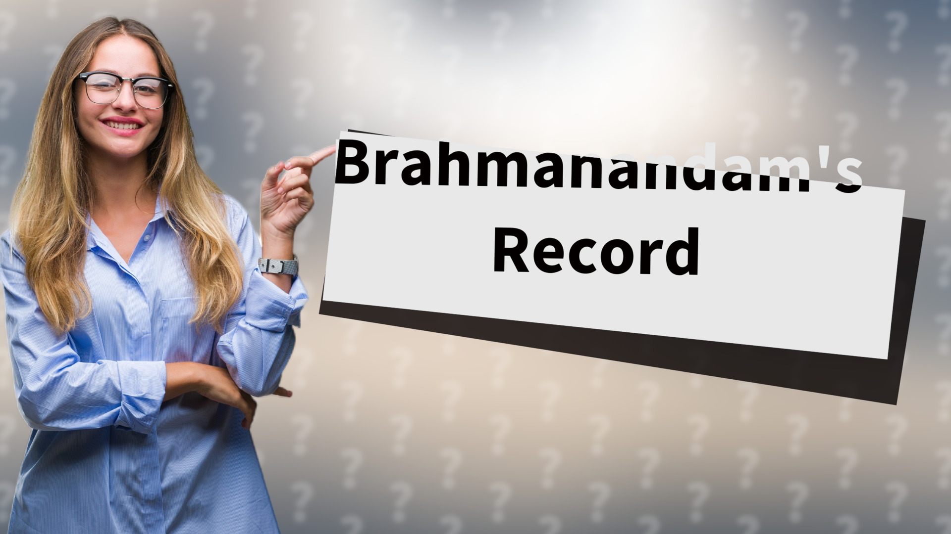 Brahmanandam's Record