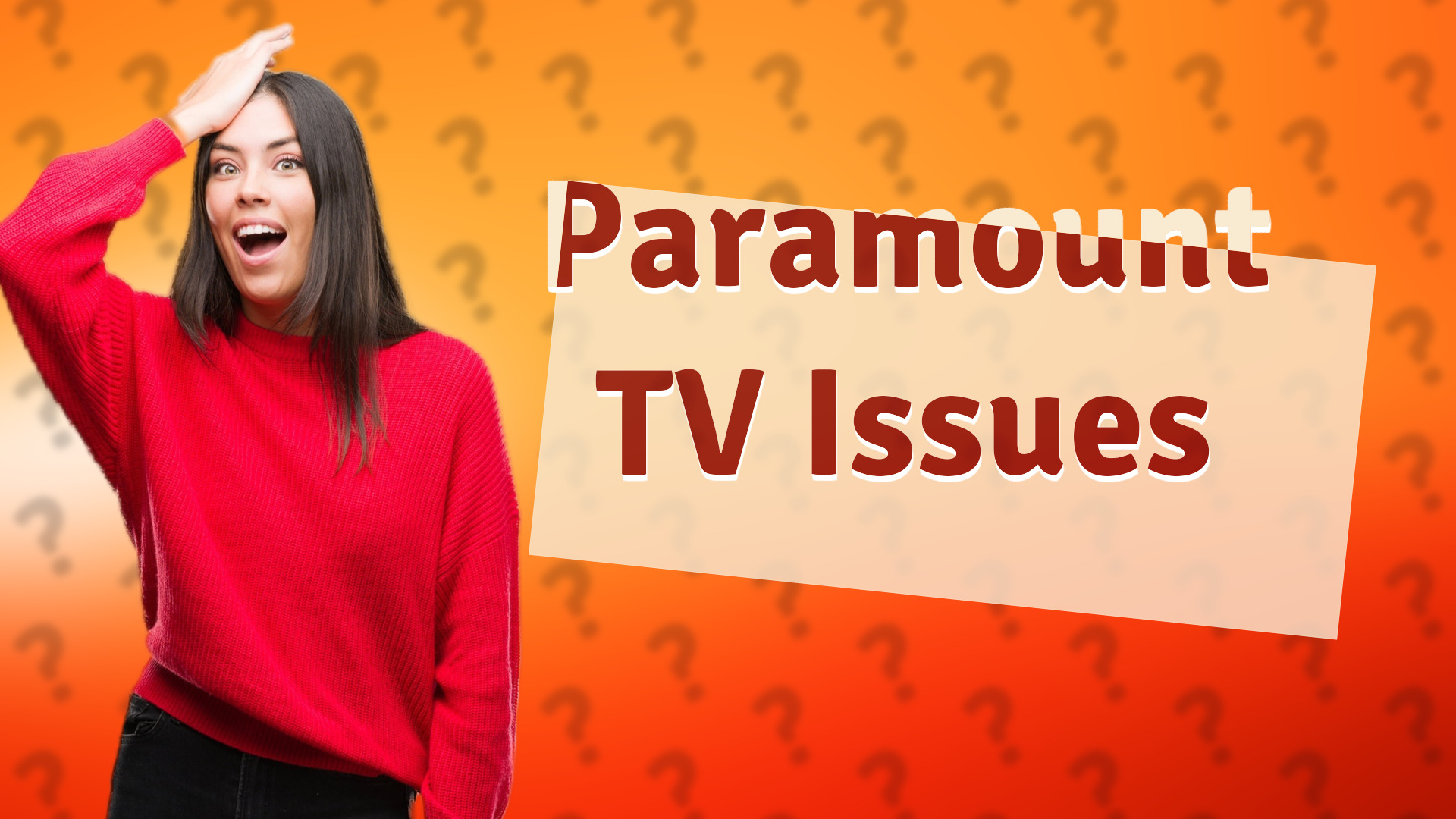 Paramount TV Issues